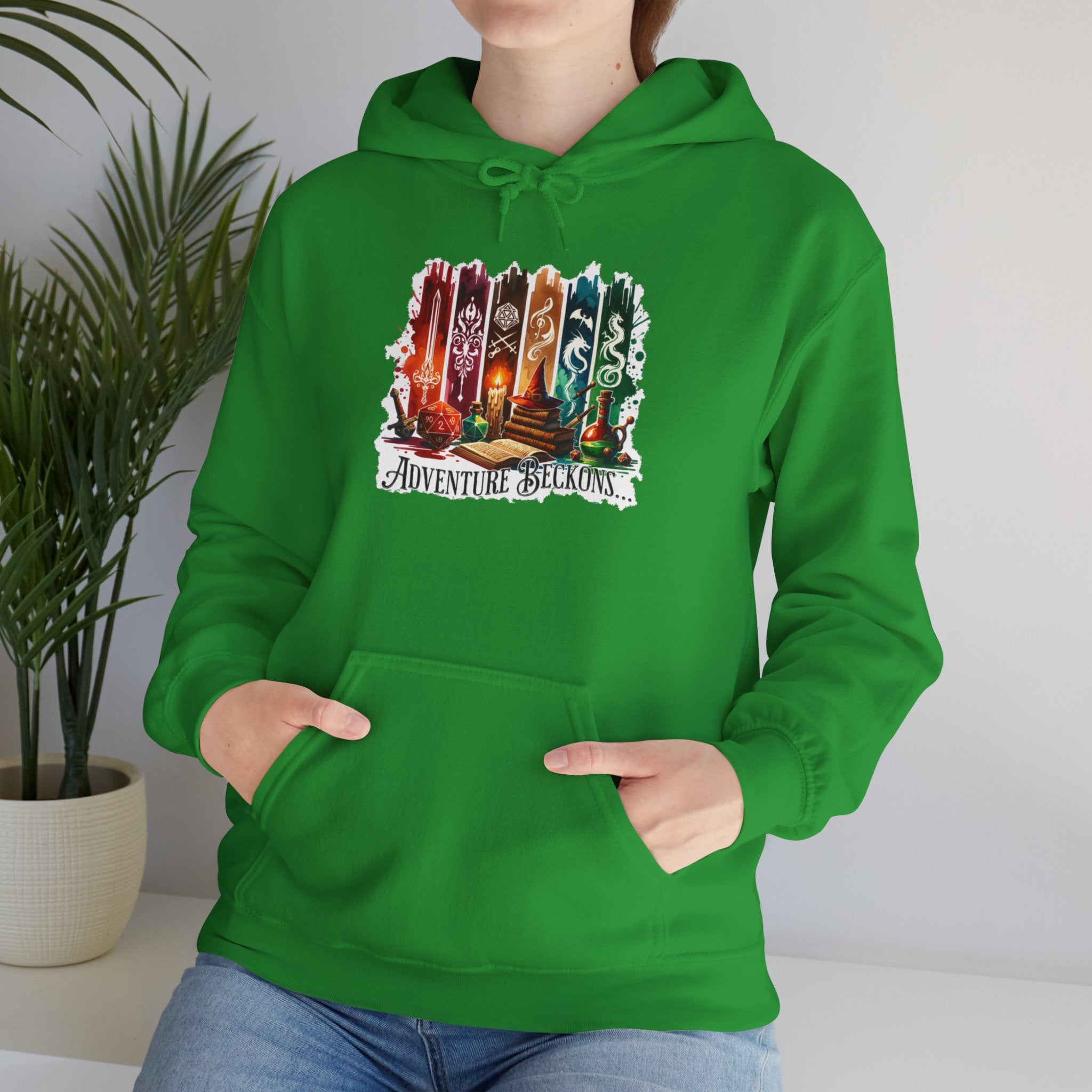 Adventure Beckons - Classic Game Night Hoodie