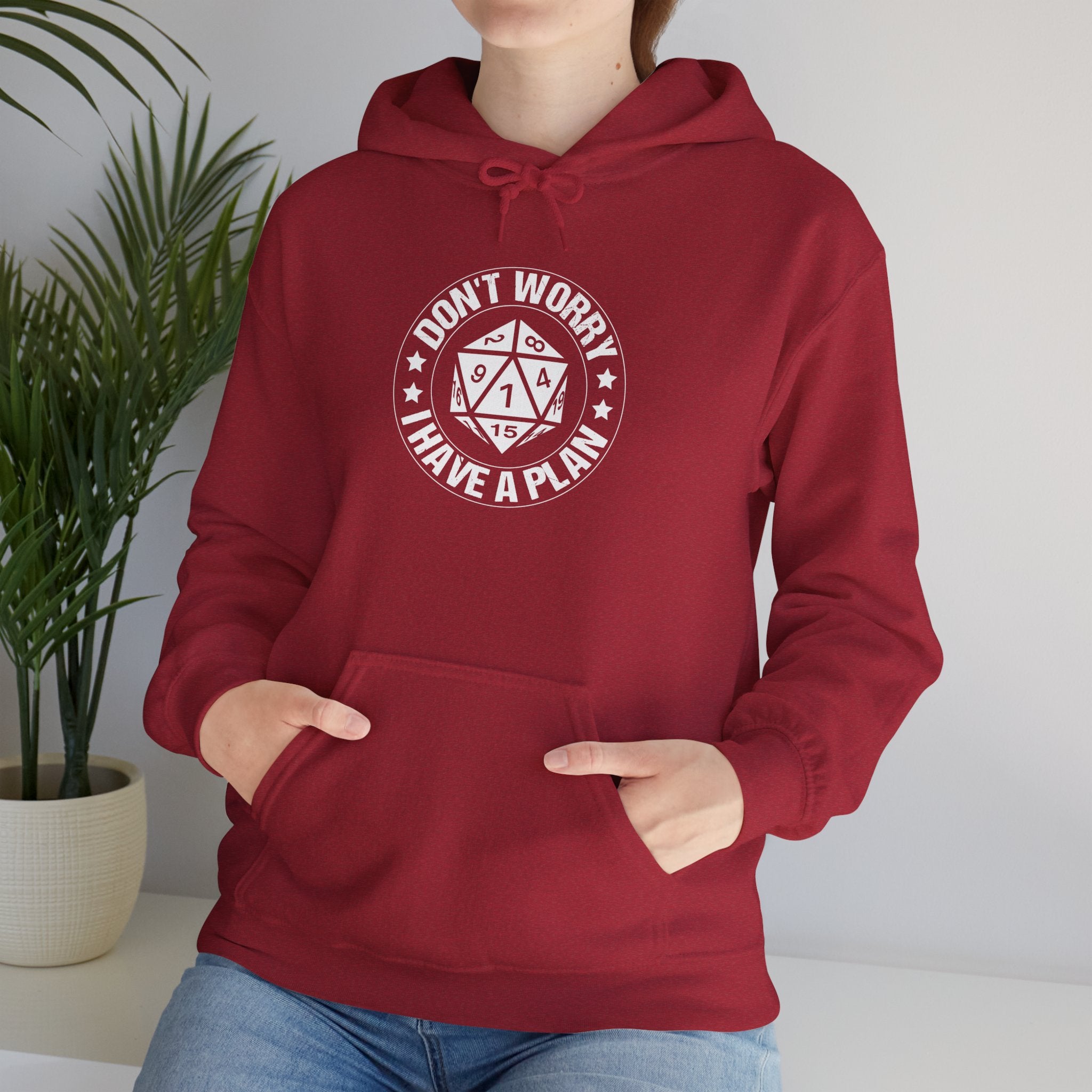 Don't Worry, I Have A Plan - Classic Game Night Hoodie