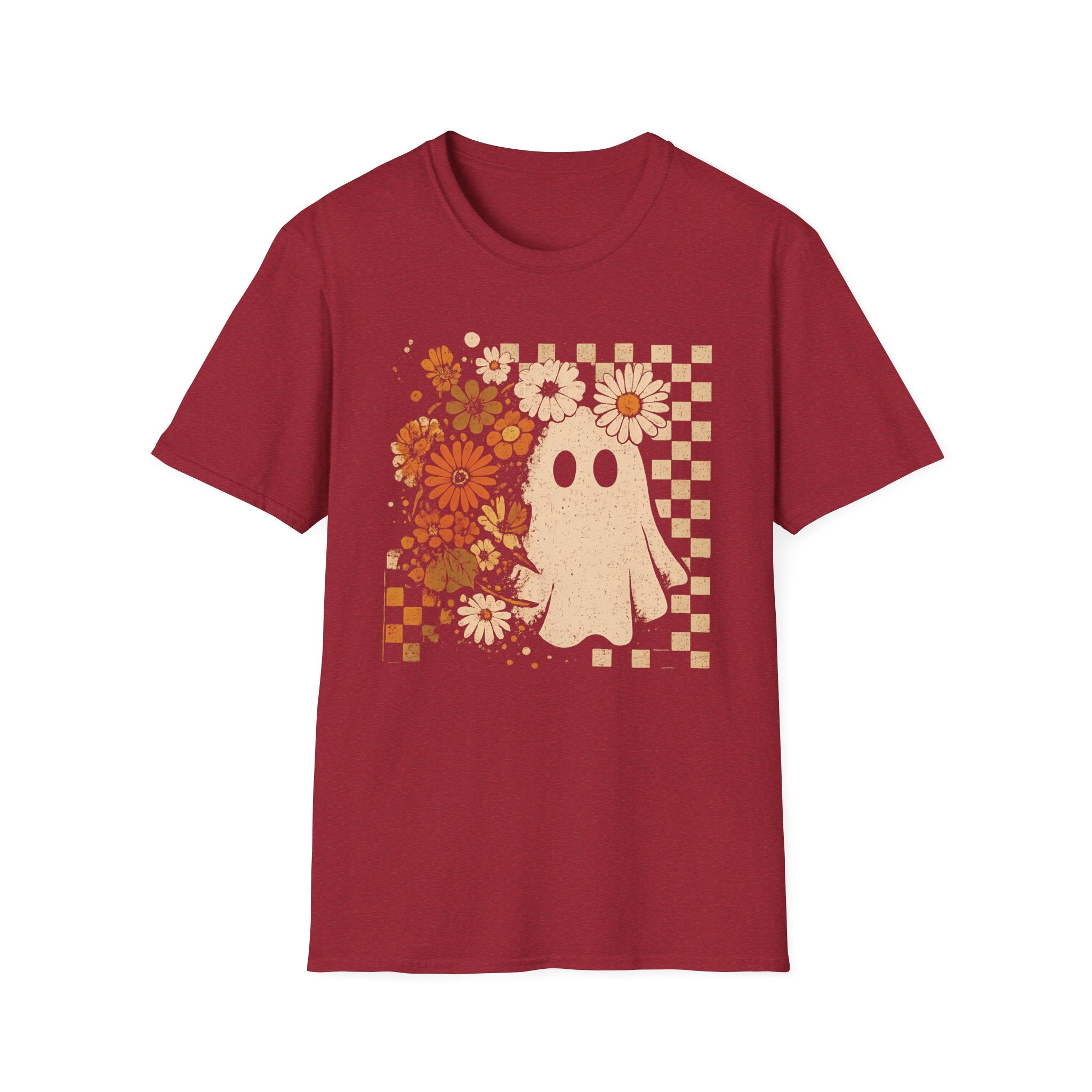 The Checkered Ghost - Classic Halloween Tee