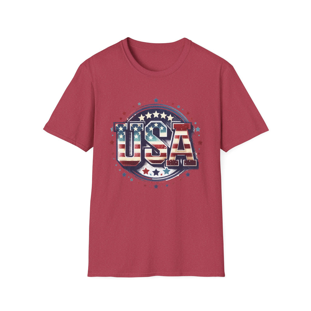 USA Classic 4th of July Tee | Adult Unisex Tee , Multiple Colors