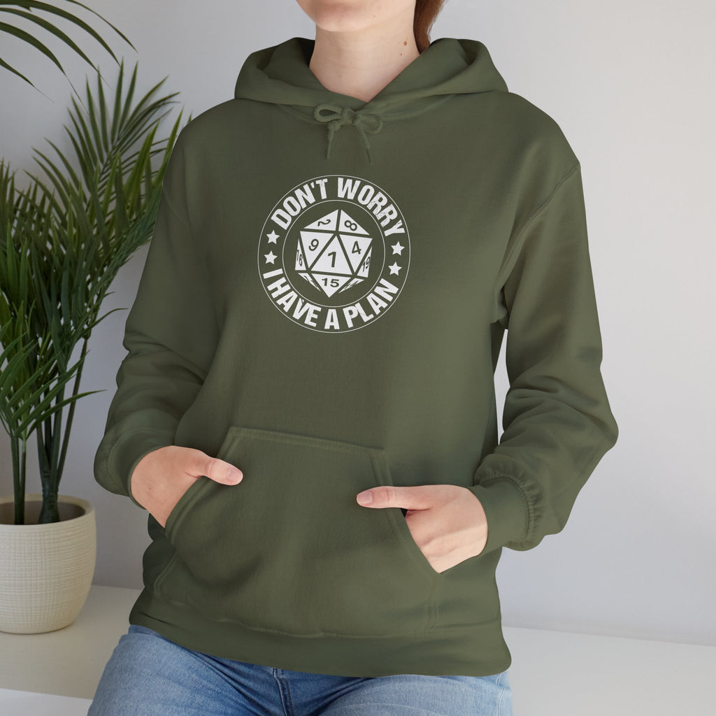 Don't Worry, I Have A Plan - Classic Game Night Hoodie