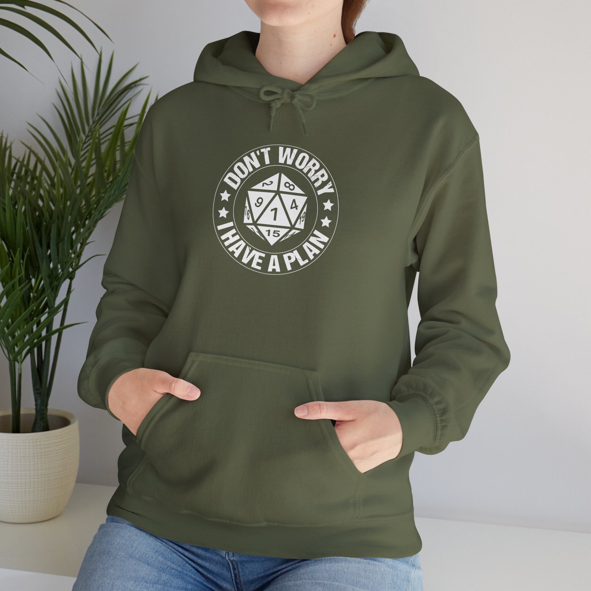 Don't Worry, I Have A Plan - Classic Game Night Hoodie