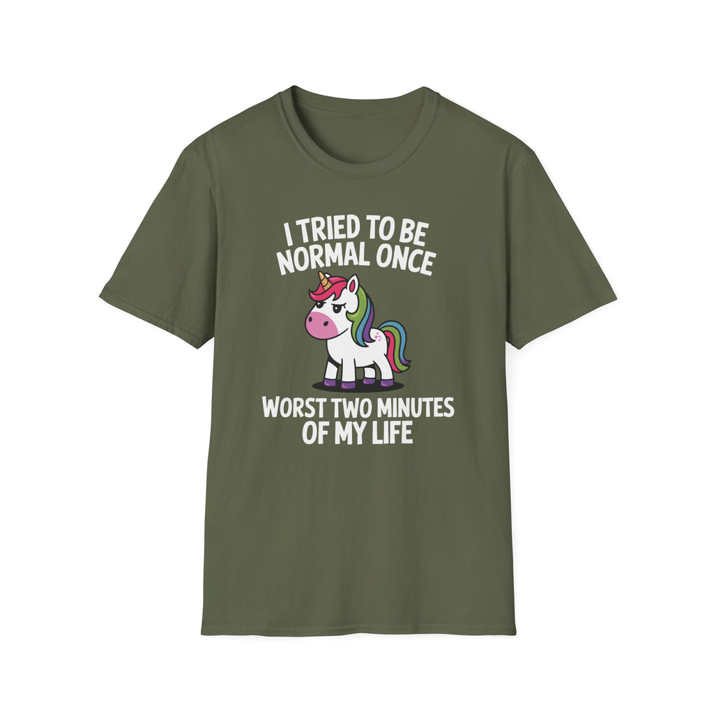The Normal Unicorn Classic Funny Tee | Adult Unisex Tee