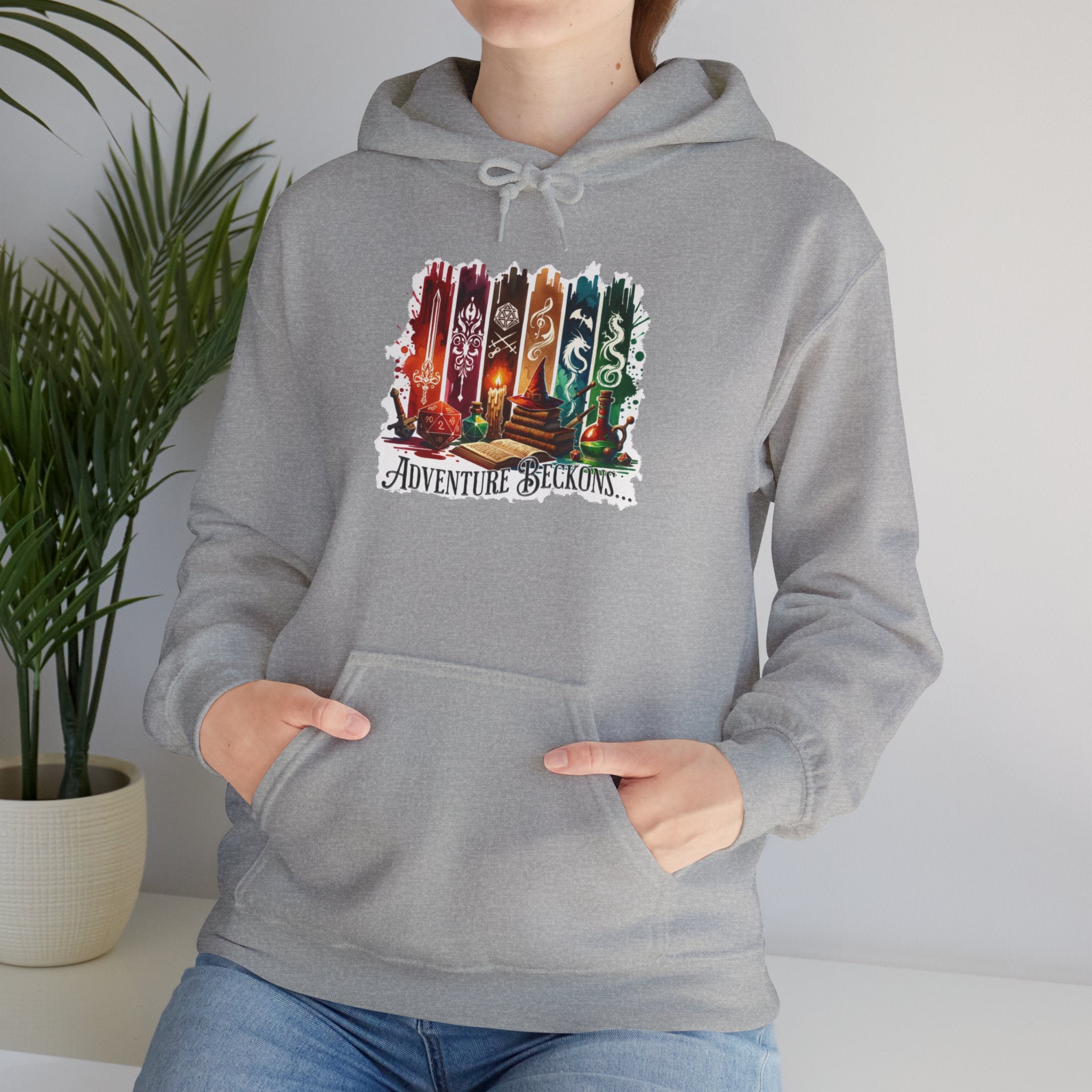 Adventure Beckons - Classic Game Night Hoodie