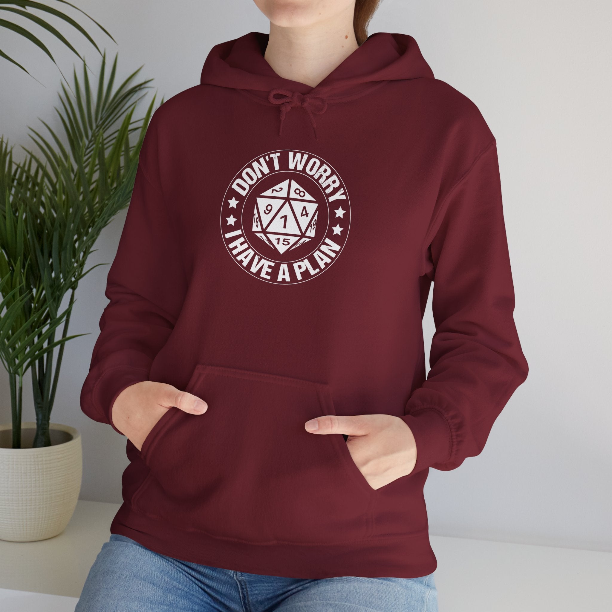 Don't Worry, I Have A Plan - Classic Game Night Hoodie