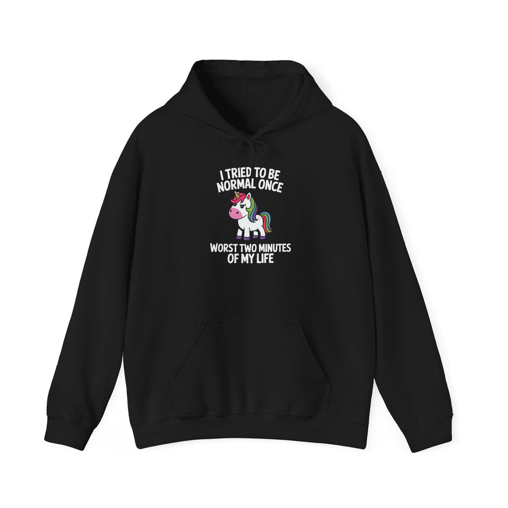 The Normal Unicorn - Classic Funny Hoodie - Gift for Friends, Cozy Sweatshirt