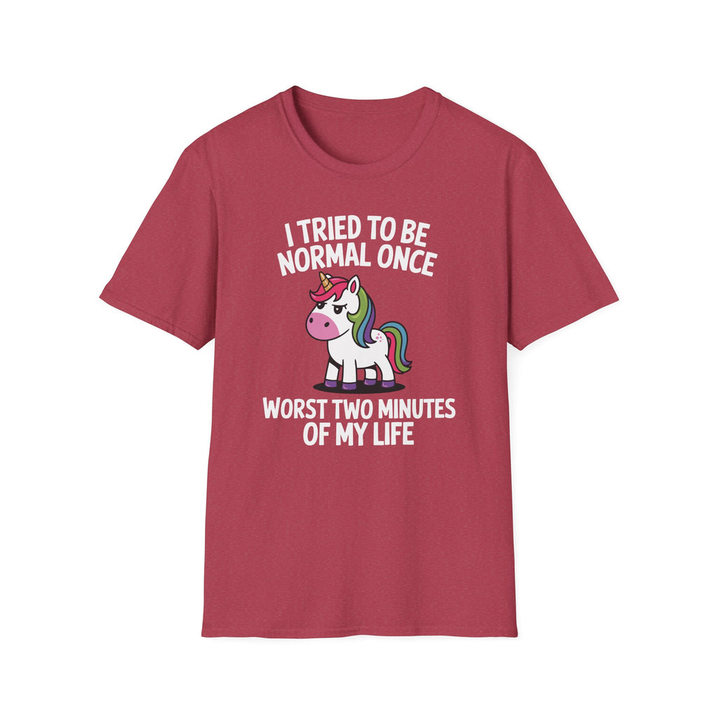 The Normal Unicorn Classic Funny Tee | Adult Unisex Tee