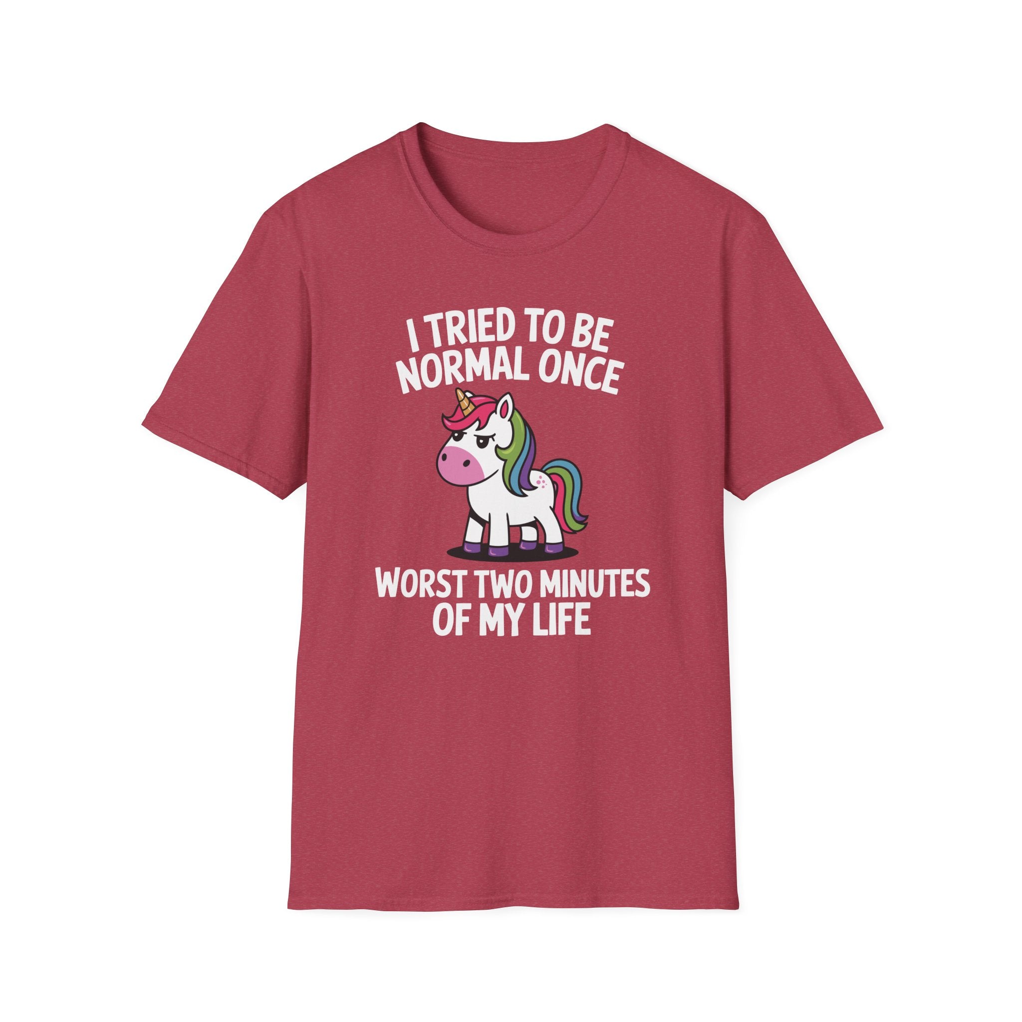 The Normal Unicorn Classic Funny Tee | Adult Unisex Tee