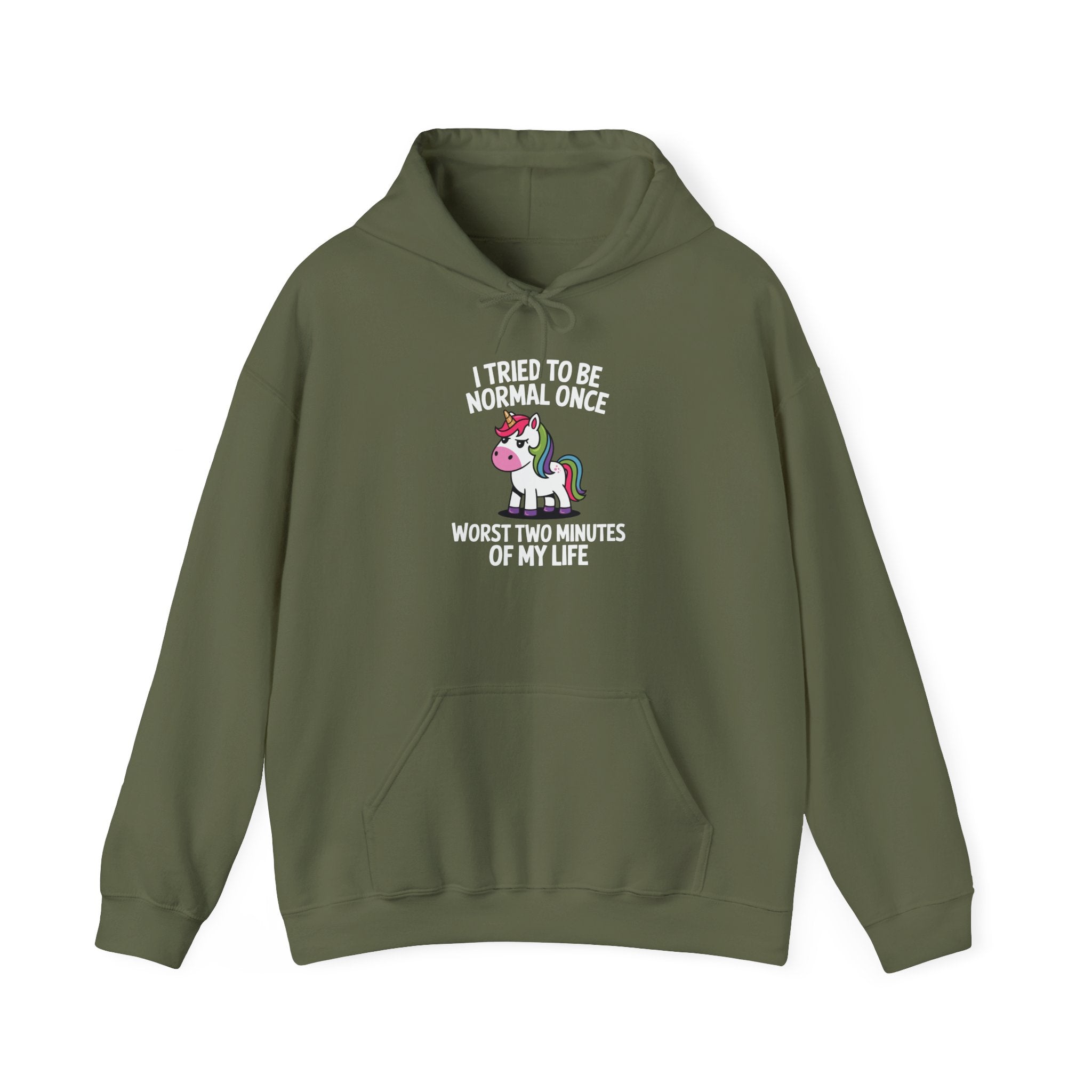 The Normal Unicorn - Classic Funny Hoodie - Gift for Friends, Cozy Sweatshirt