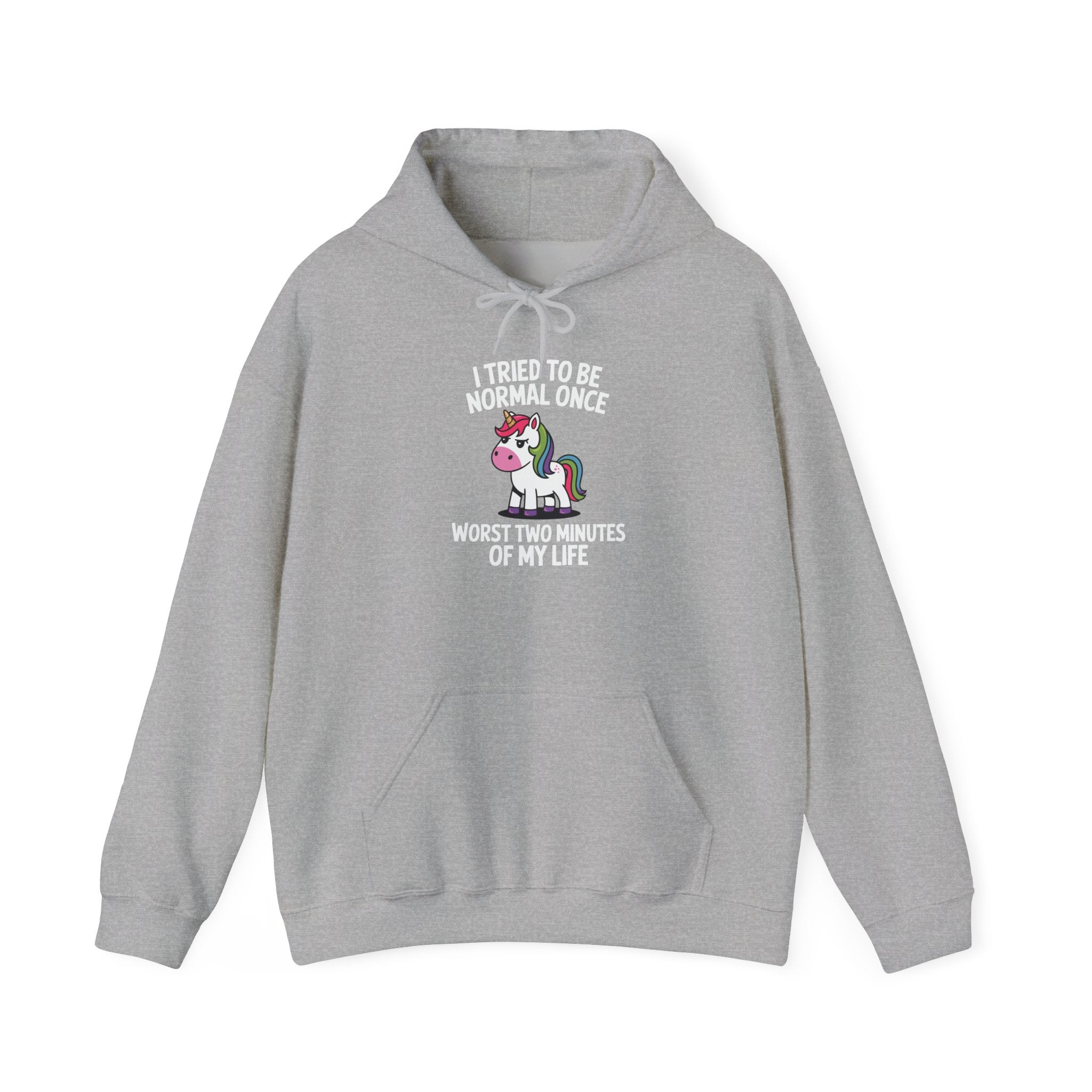 The Normal Unicorn - Classic Funny Hoodie - Gift for Friends, Cozy Sweatshirt