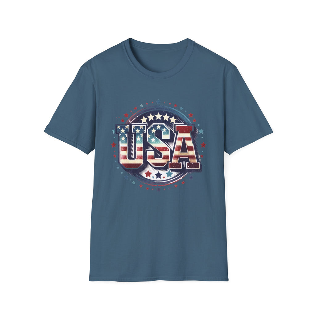 USA Classic 4th of July Tee | Adult Unisex Tee , Multiple Colors