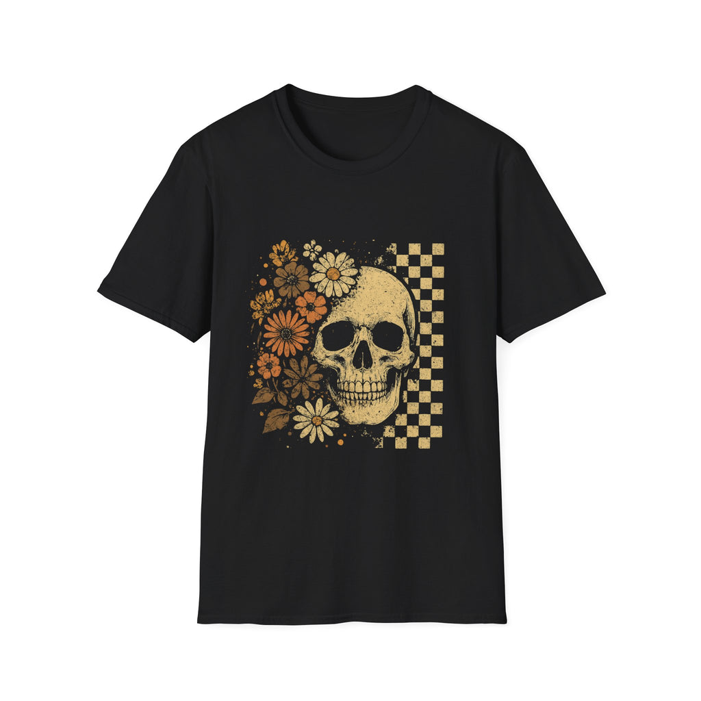 Vintage Skull - Classic Halloween Tee