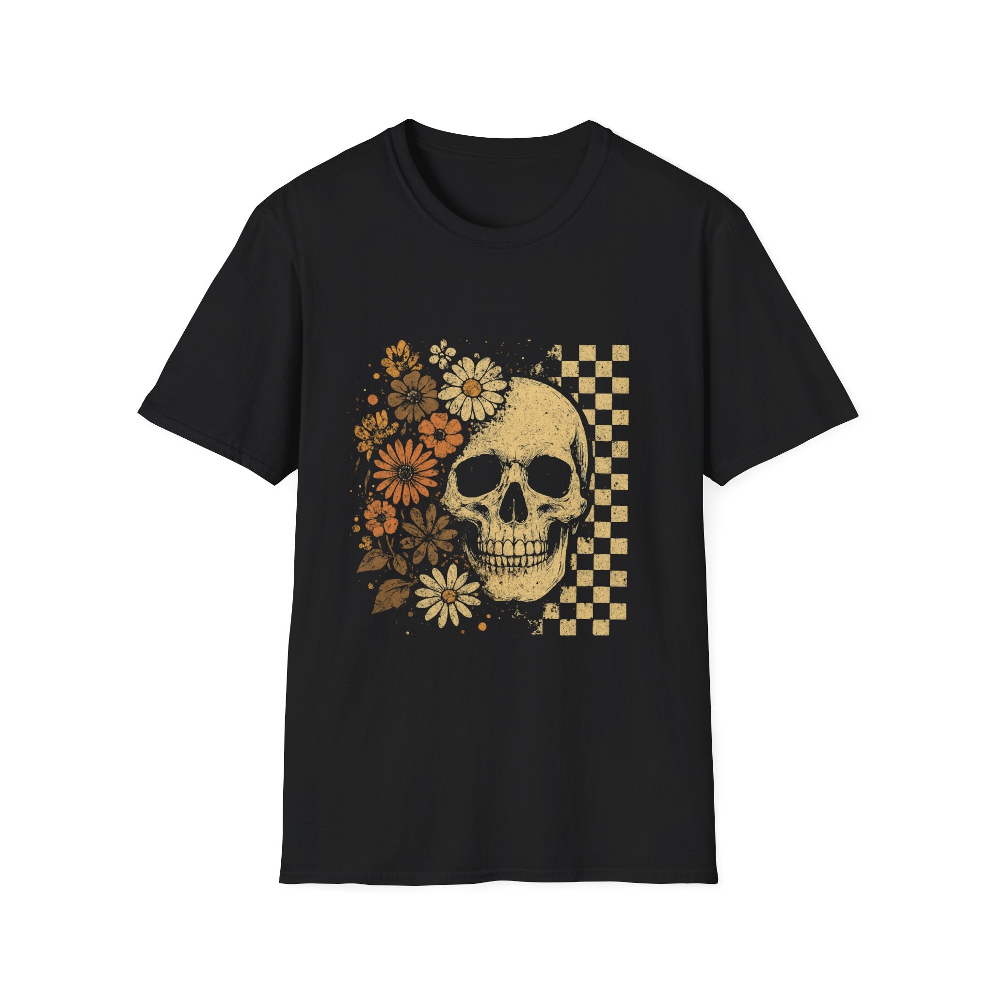 Vintage Skull - Classic Halloween Tee