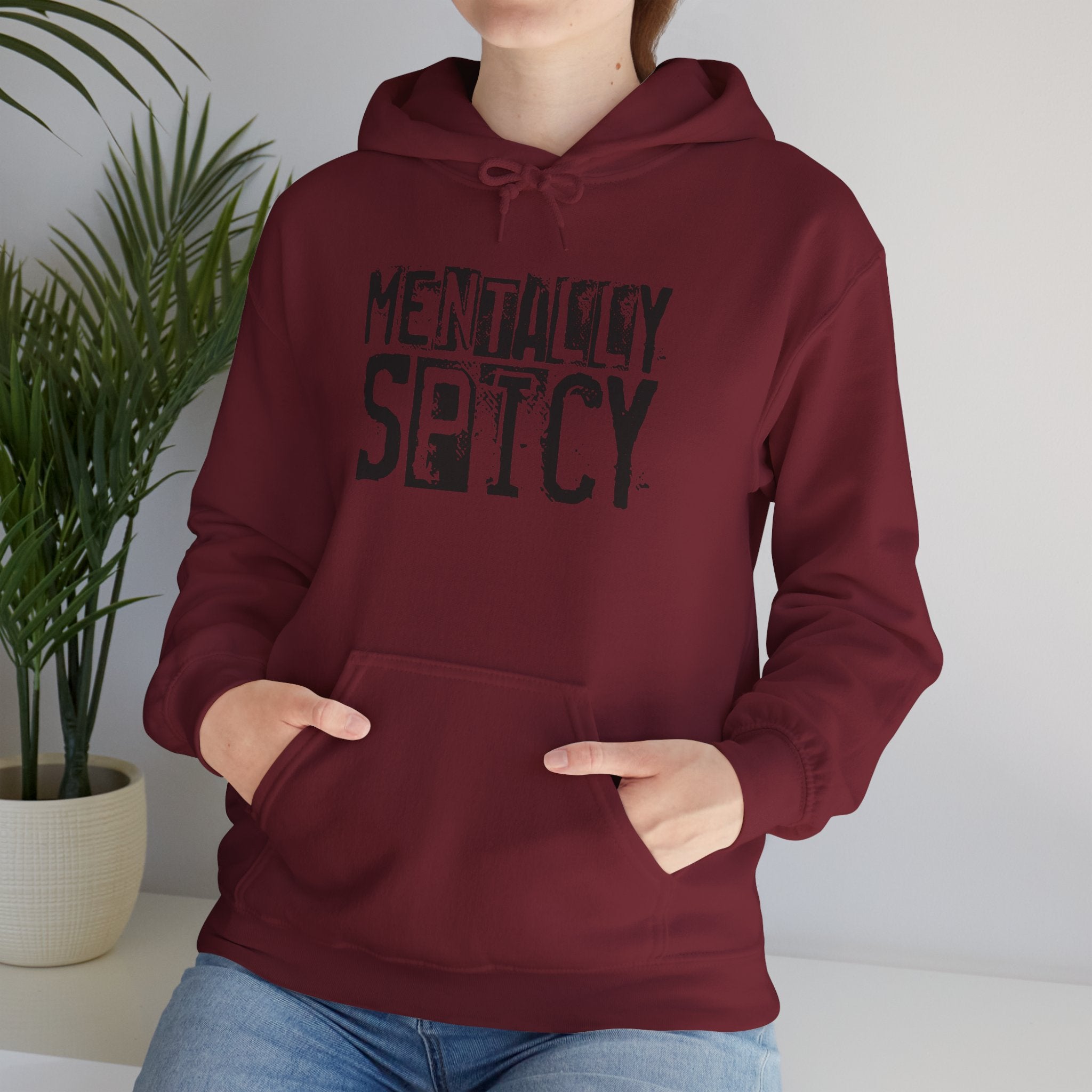 Mentally Spicy Classic Funny Hoodie | Cozy Gift, Everyday Comfort, Unique Apparel