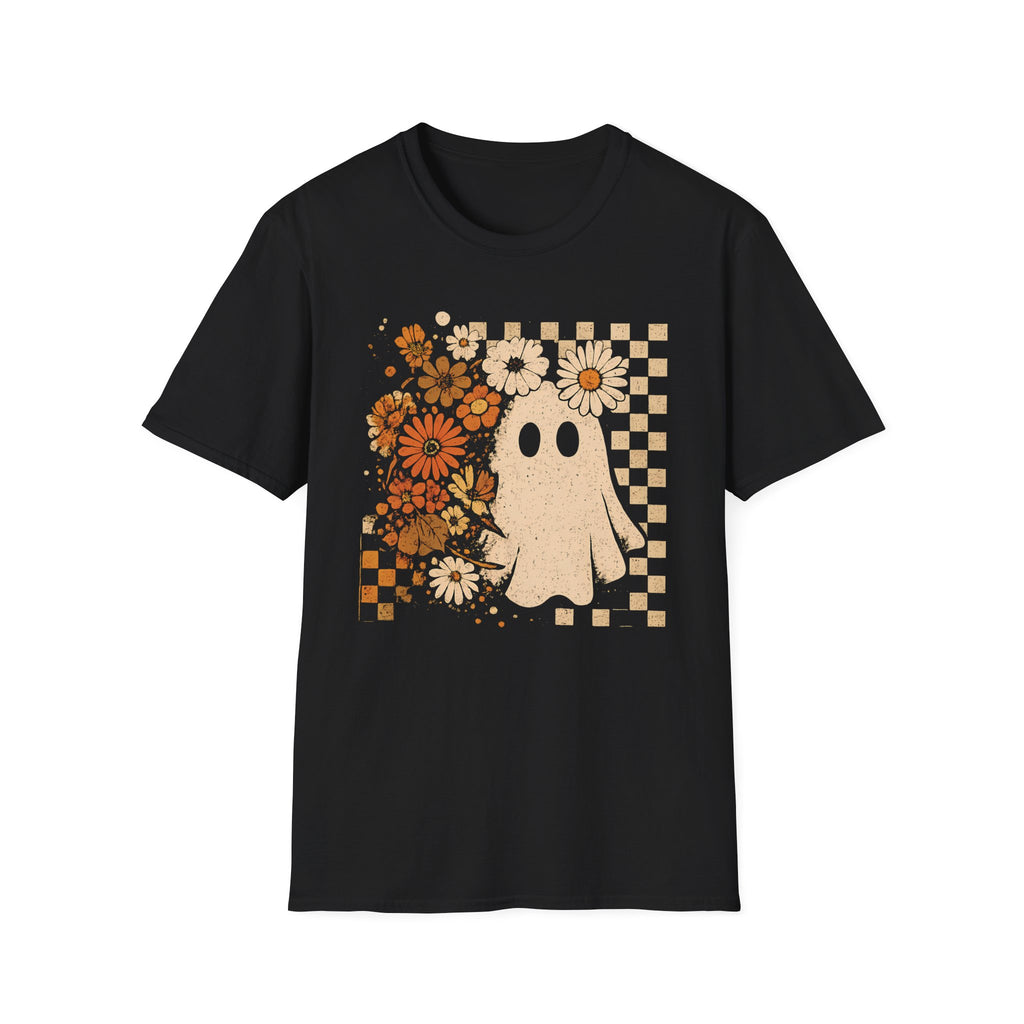 The Checkered Ghost - Classic Halloween Tee