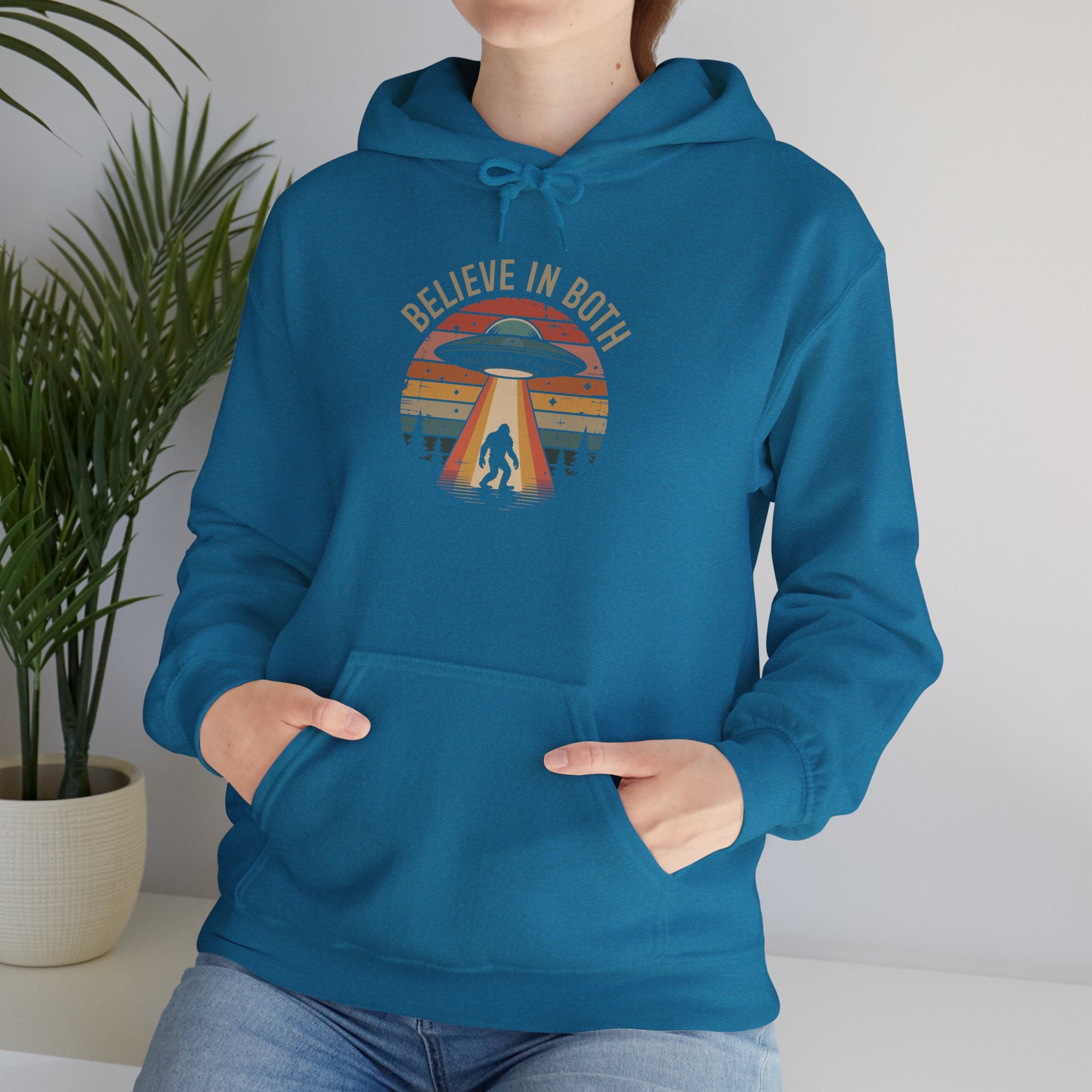 Believe In Both - Classic Cryptid Hoodie