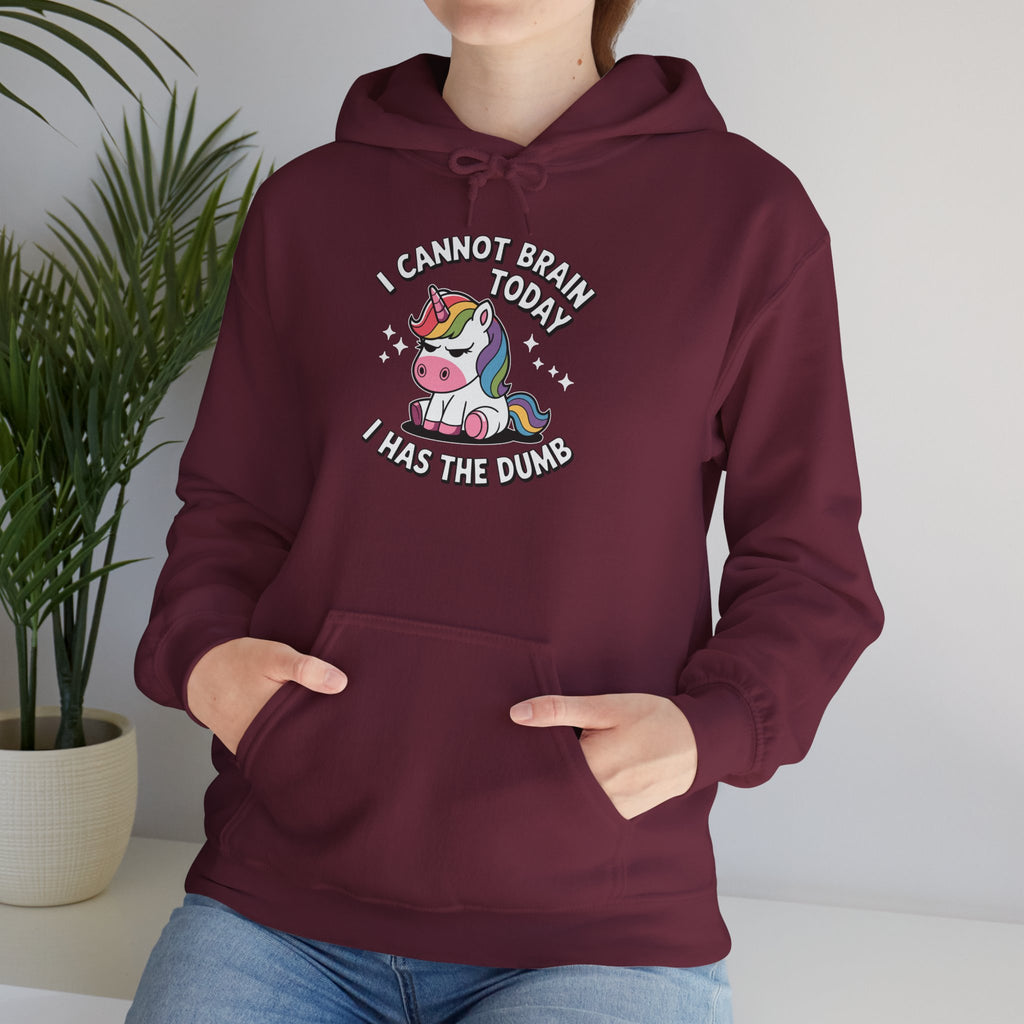 Monday Unicorn - Classic Funny Hoodie - Gift for Friends, Cozy Sweatshirt