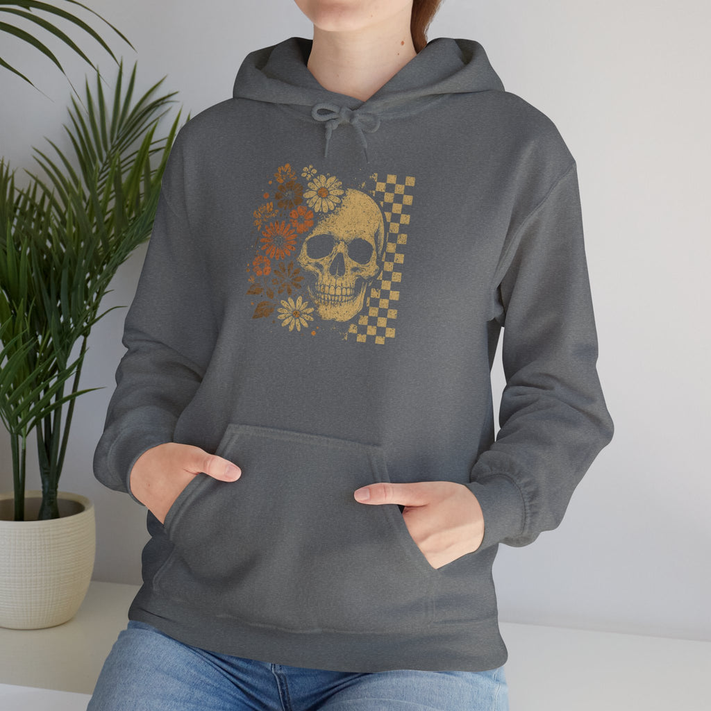 Vintage Skull - Classic Halloween Hoodie