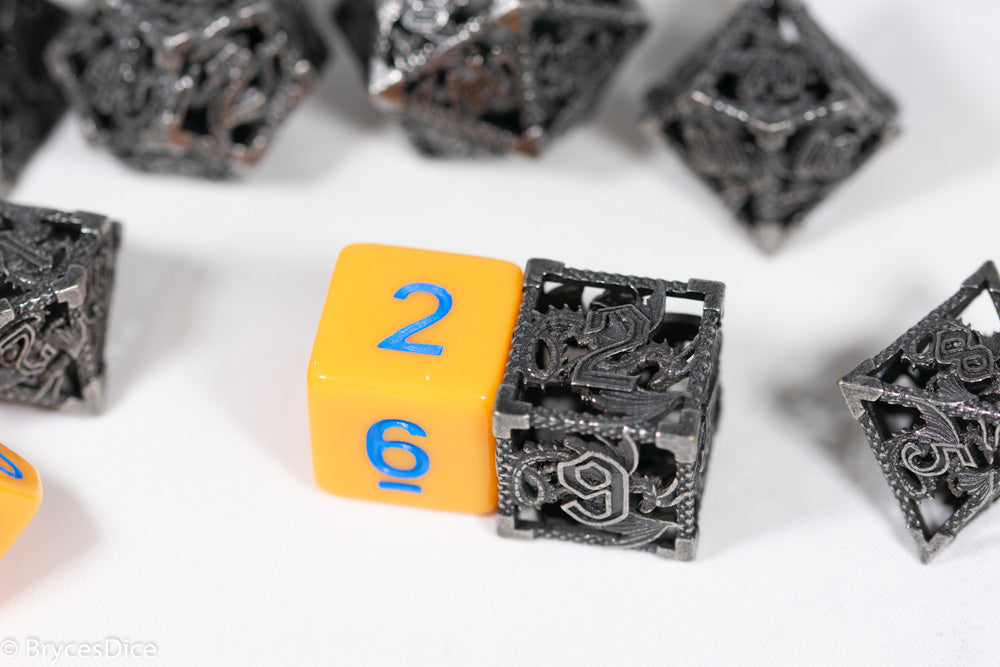 Deadly Dragon Dice: Shards of Oblivion - Rainbow Metal Hollow Metal