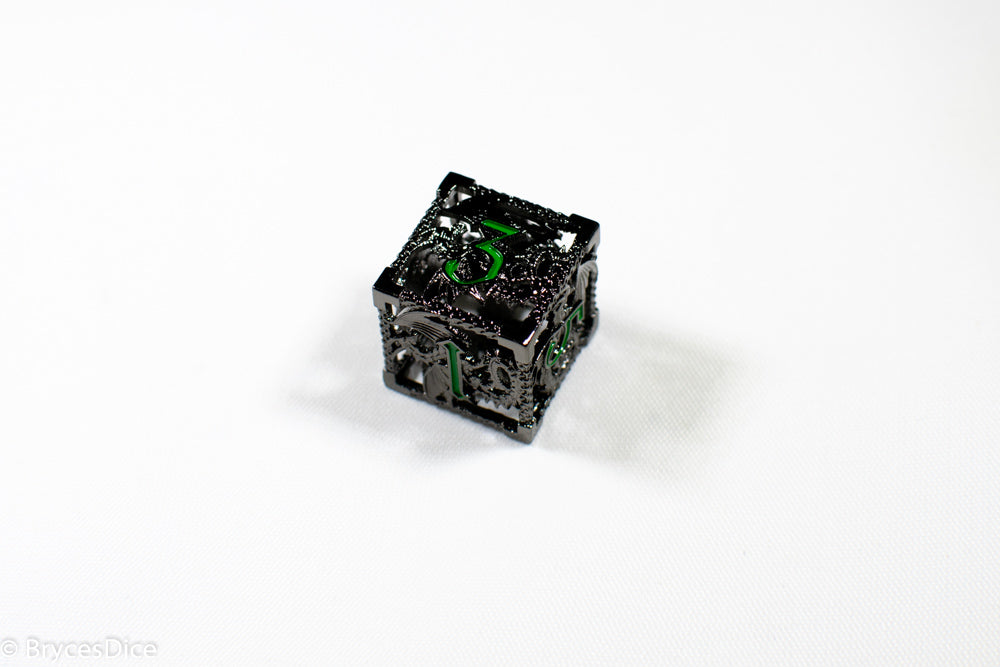 Deadly Dragon Dice Single D6 (Multiple Colors)