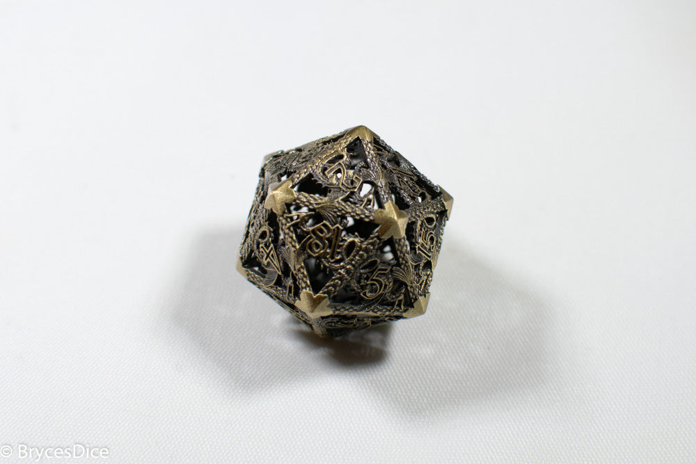 Deadly Dragon Dice Single D20 (Multiple Colors)