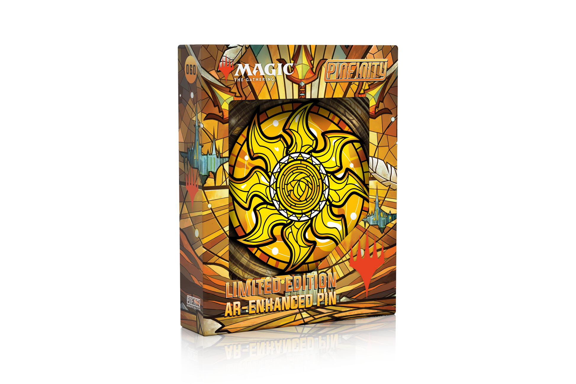 Magic: the Gathering - Stained Glass Plains Pin