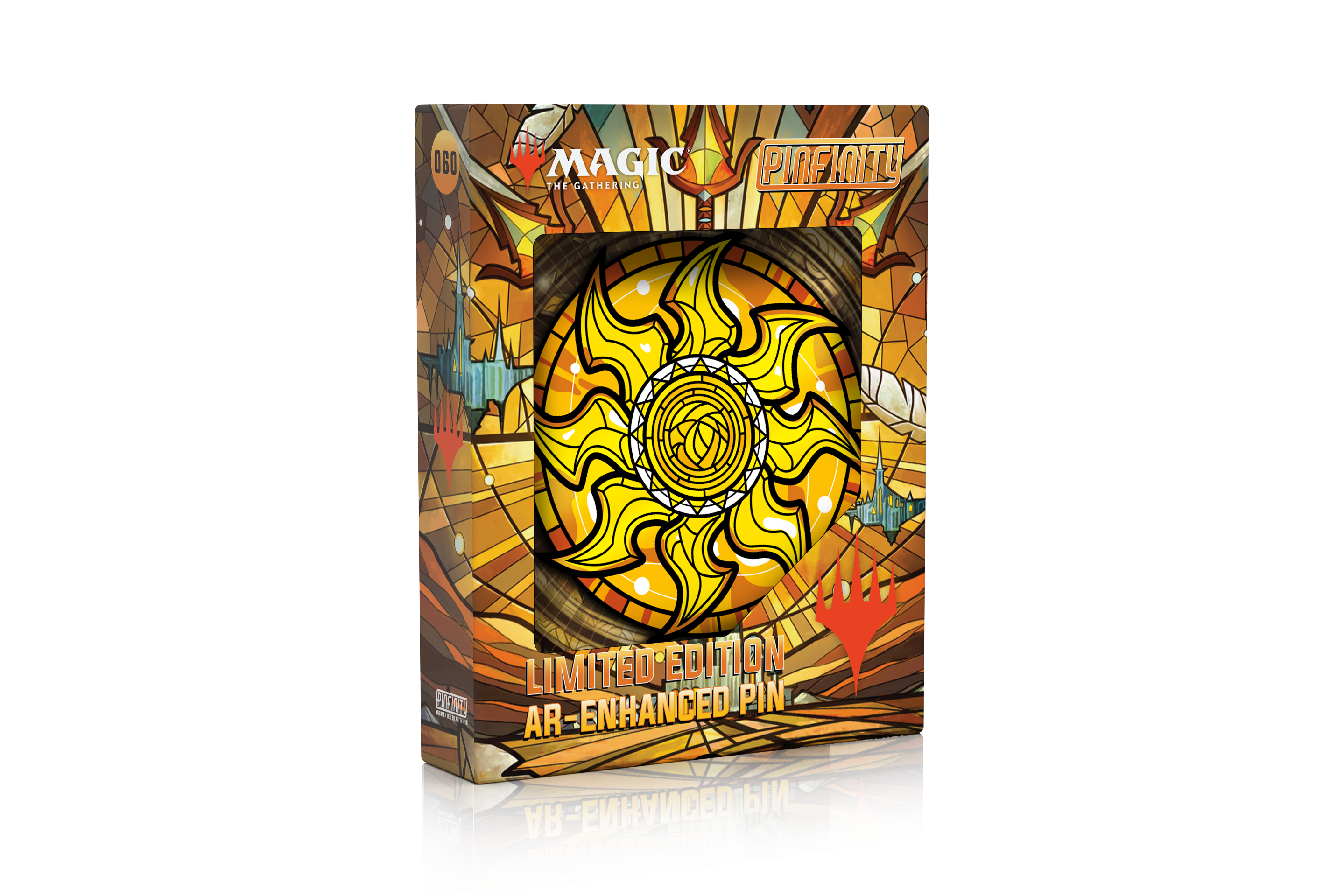 Magic: the Gathering - Stained Glass Plains Pin