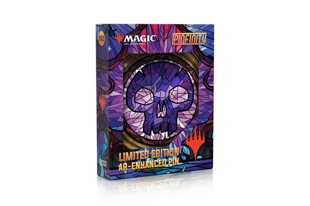 Magic: the Gathering - Stained Glass Swamp Pin