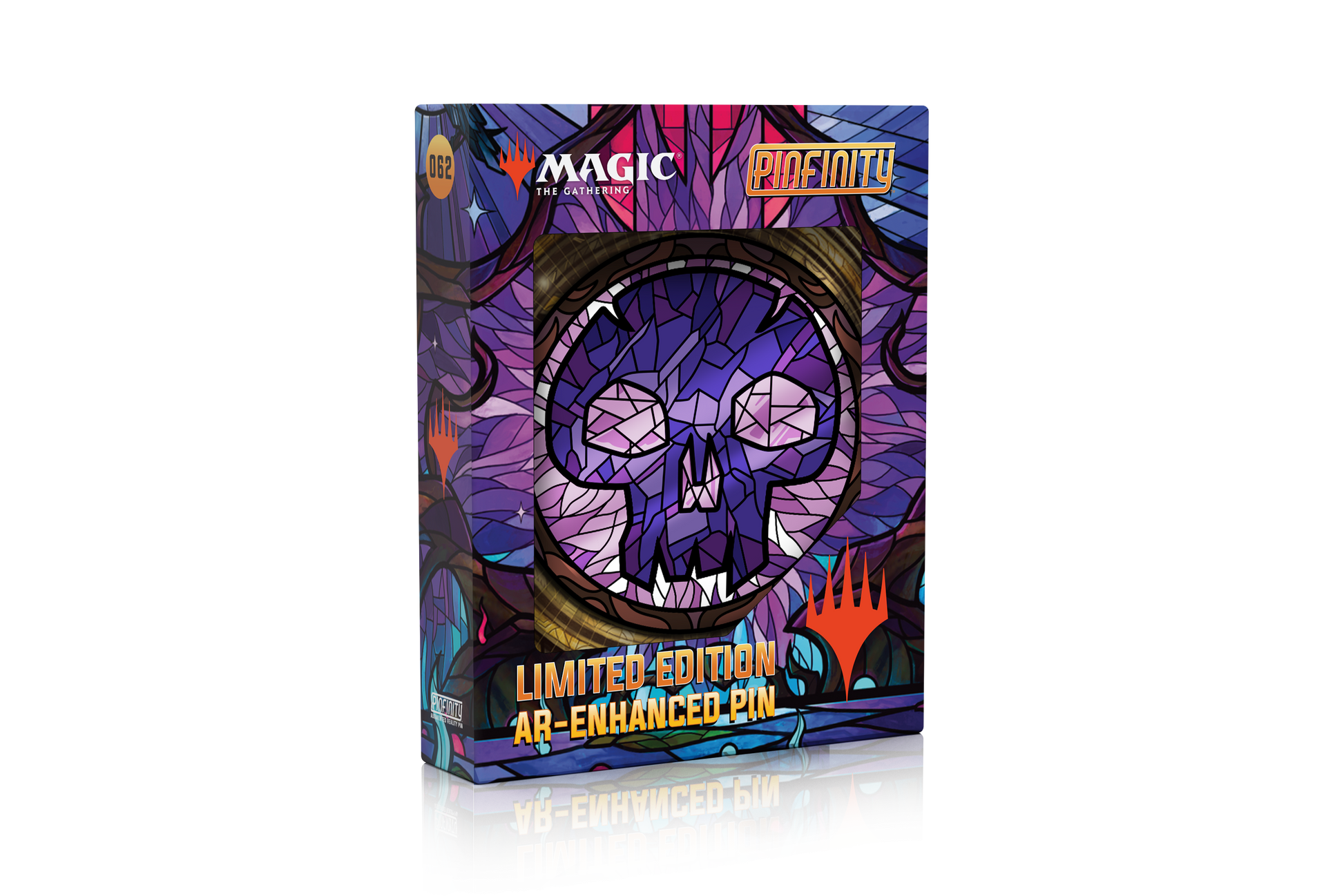 Magic: the Gathering - Stained Glass Swamp Pin