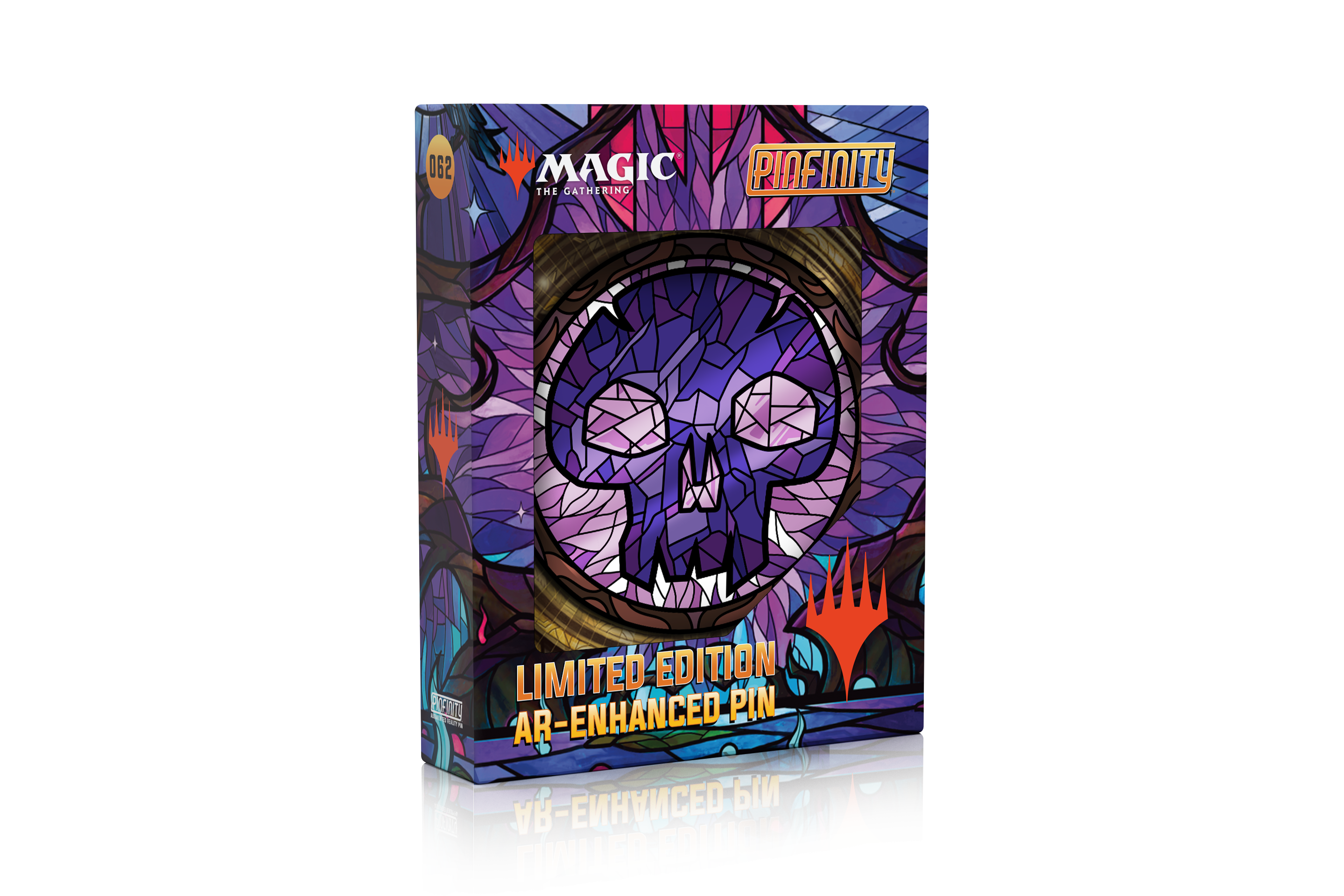 Magic: the Gathering - Stained Glass Swamp Pin