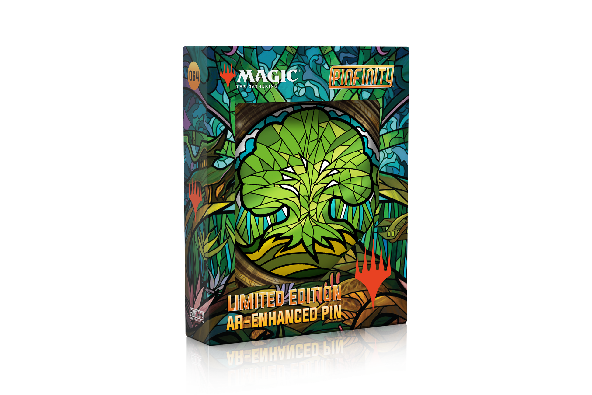 Magic: the Gathering - Stained Glass Forest Pin