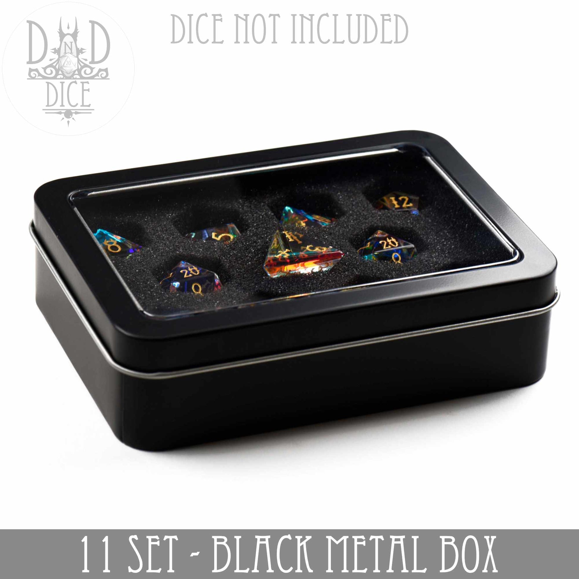 Metal Gift Box - 11 Dice Set