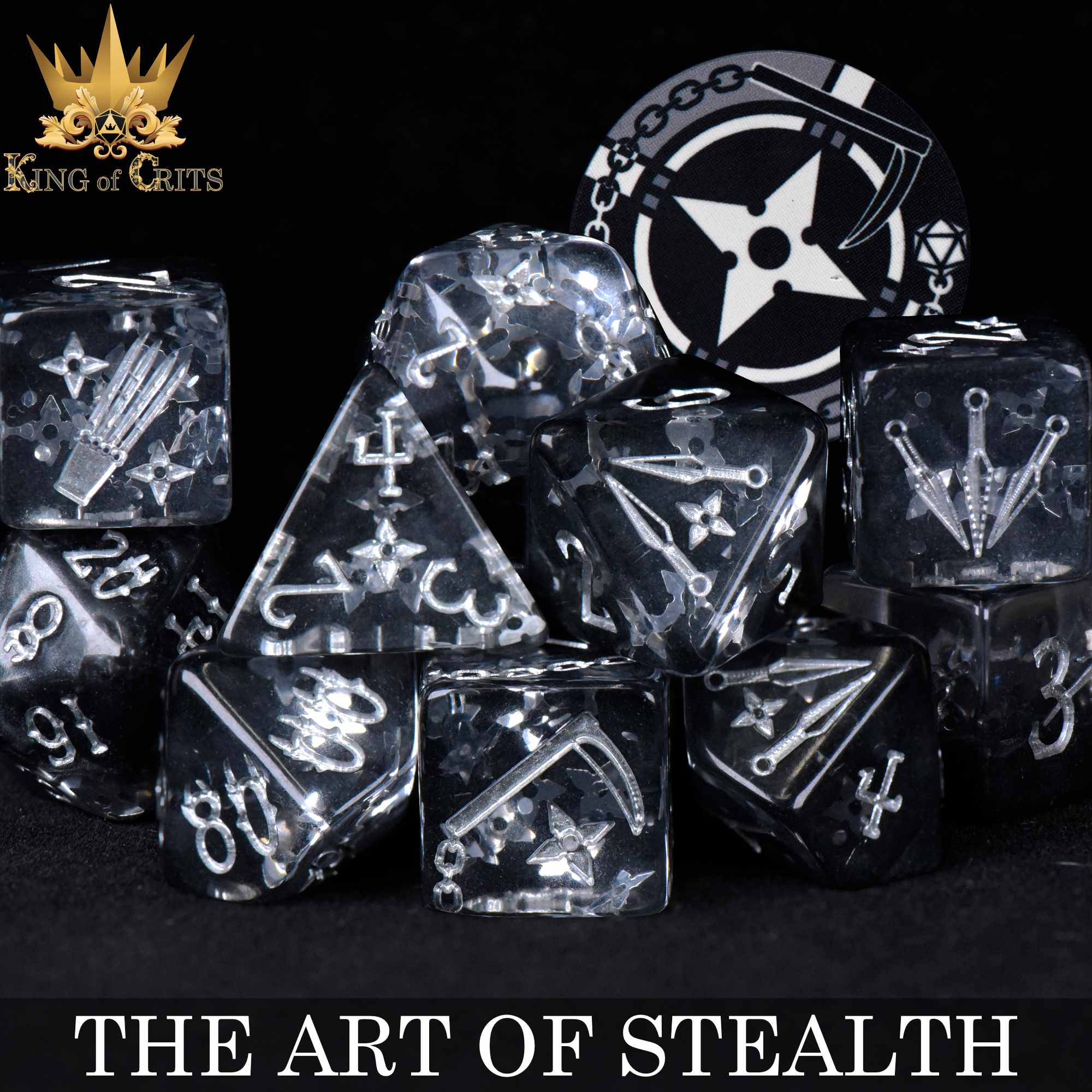 Art of Stealth 11 Dice Set