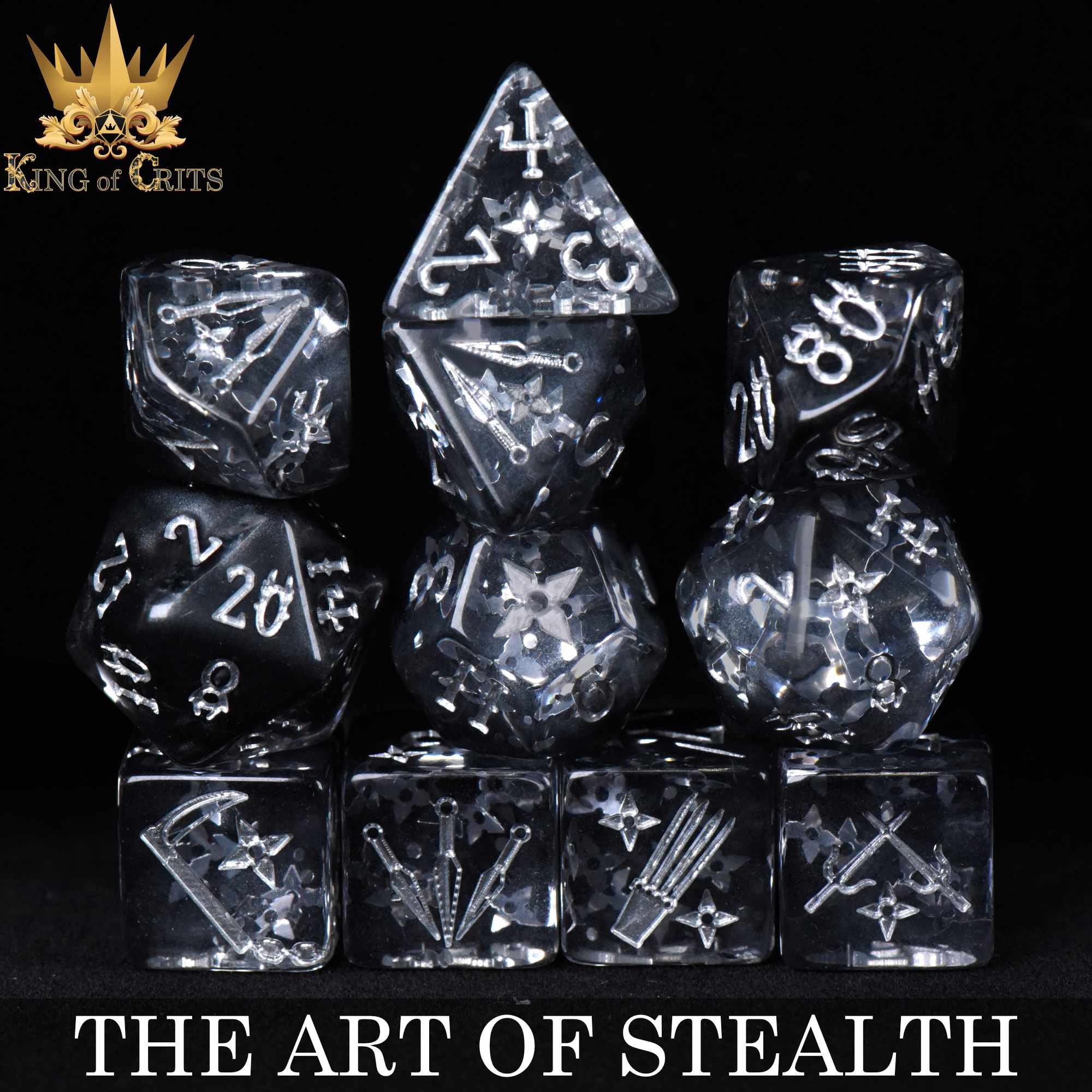Art of Stealth 11 Dice Set