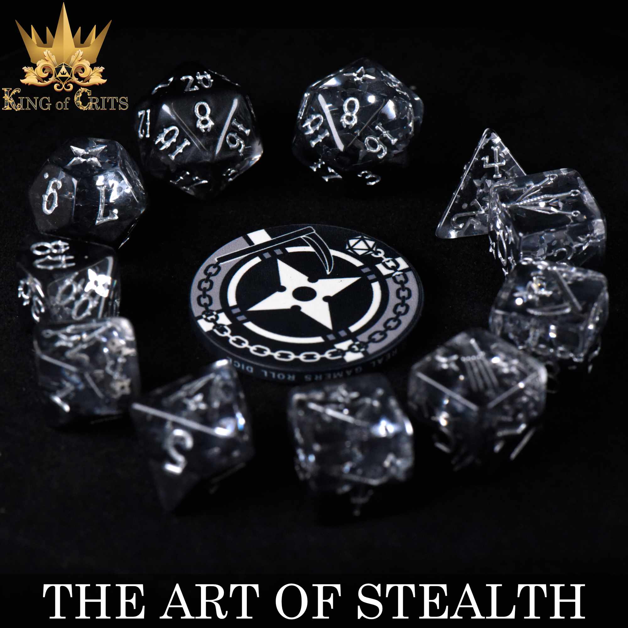 Art of Stealth 11 Dice Set