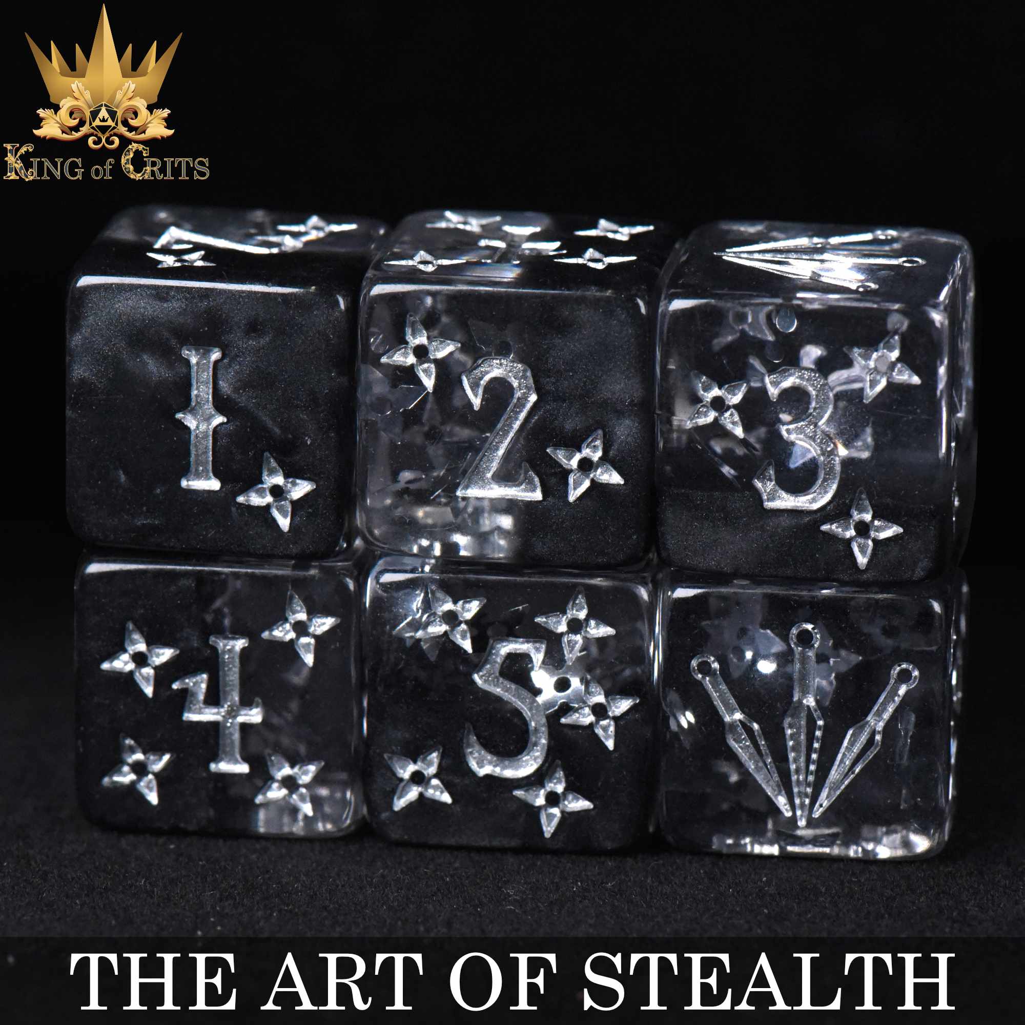 Art of Stealth 11 Dice Set