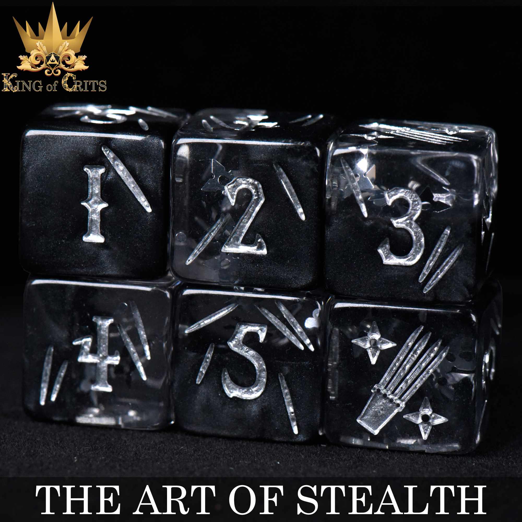 Art of Stealth 11 Dice Set