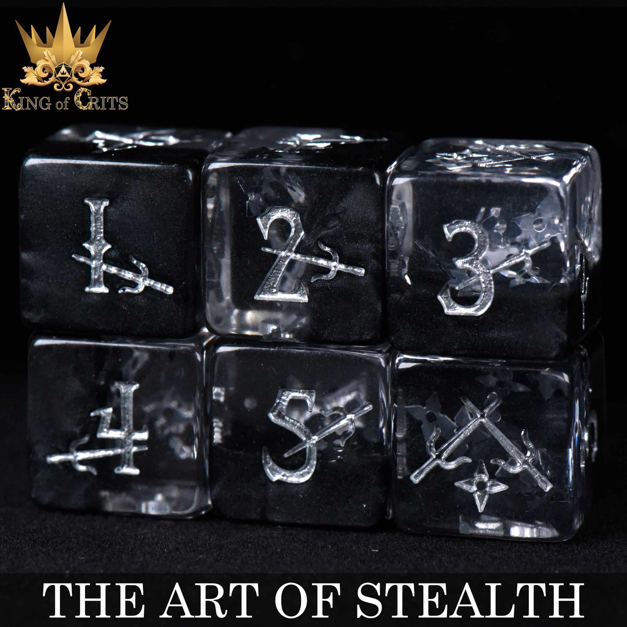 Art of Stealth 11 Dice Set