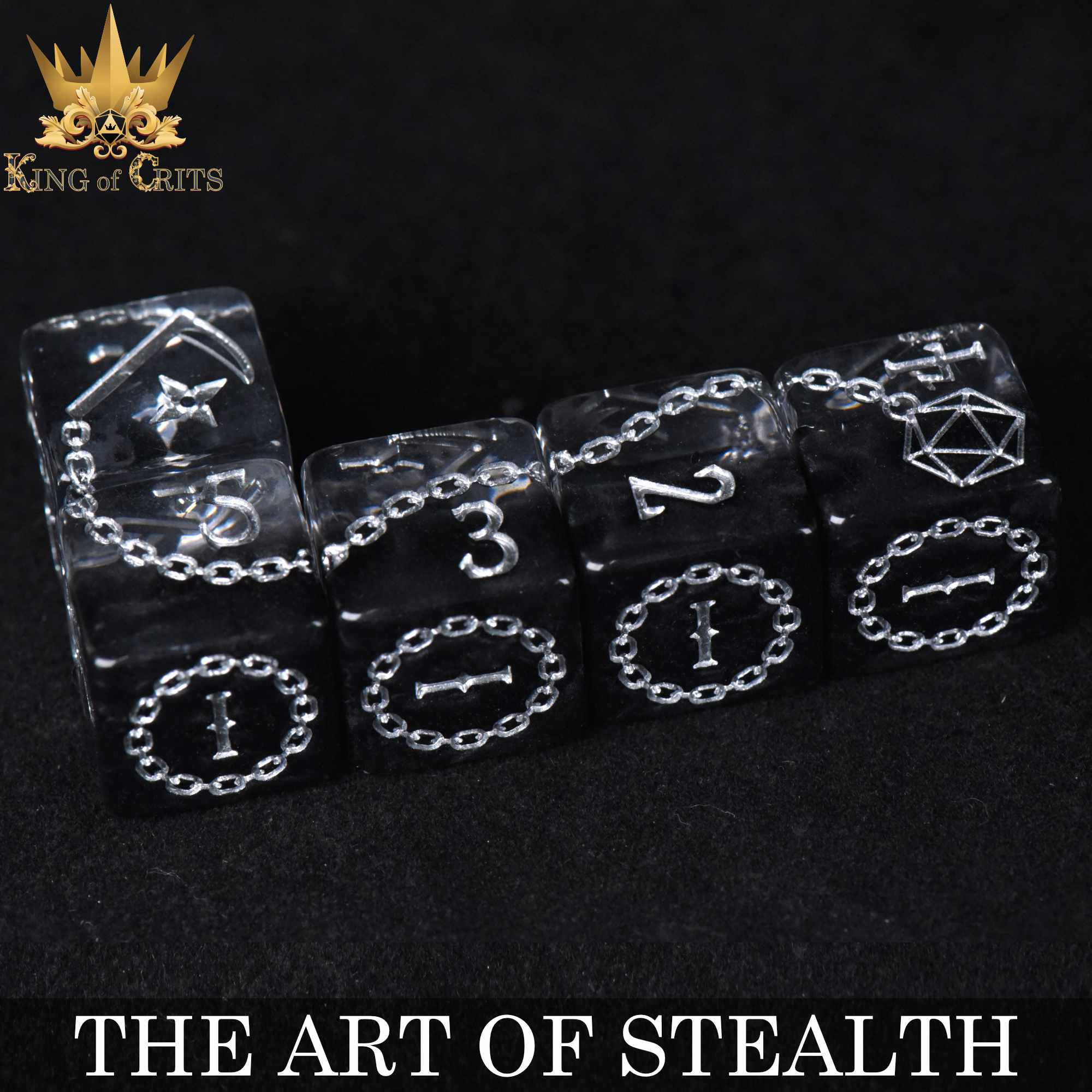Art of Stealth 11 Dice Set
