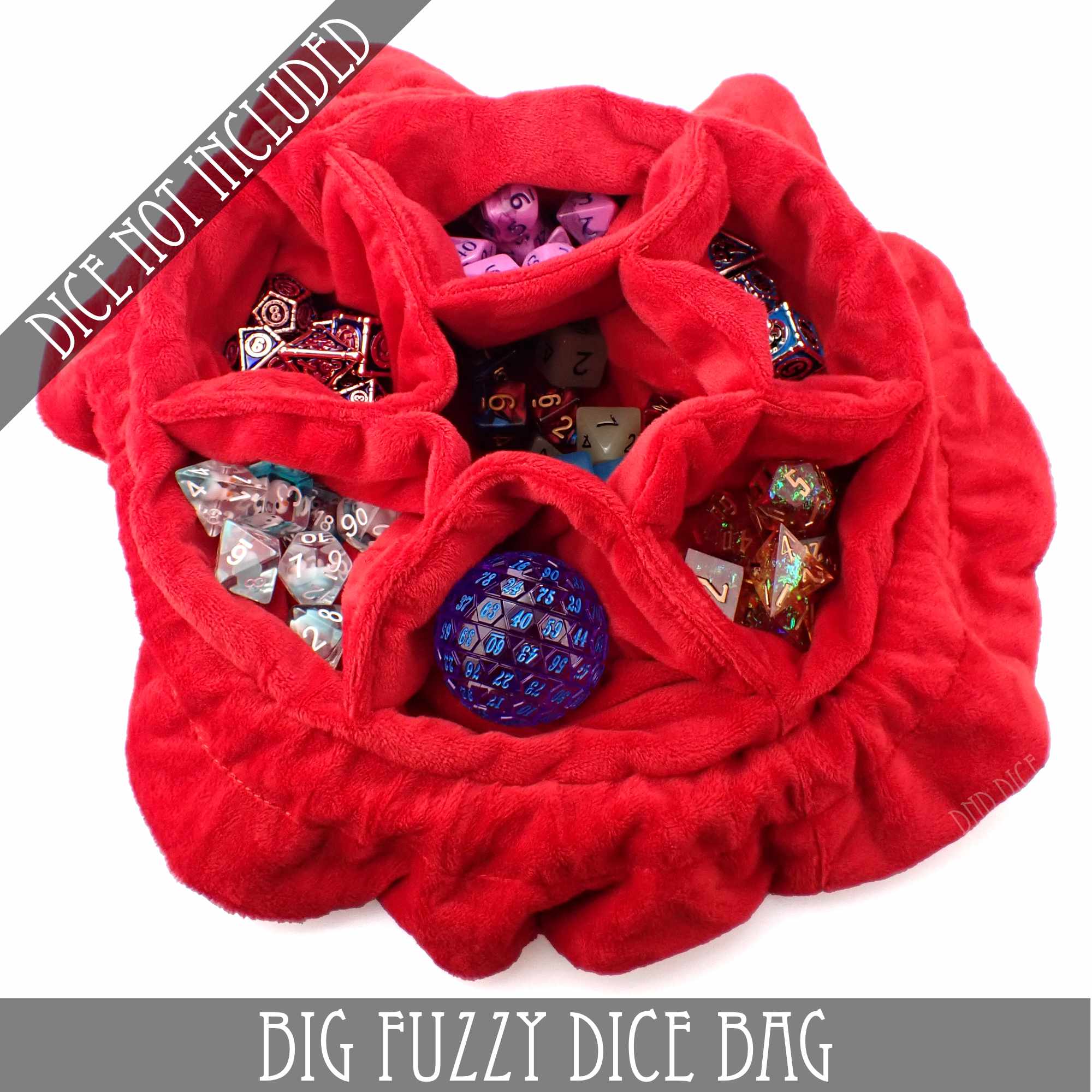 Big Fuzzy Dice Bag (6 Colors)