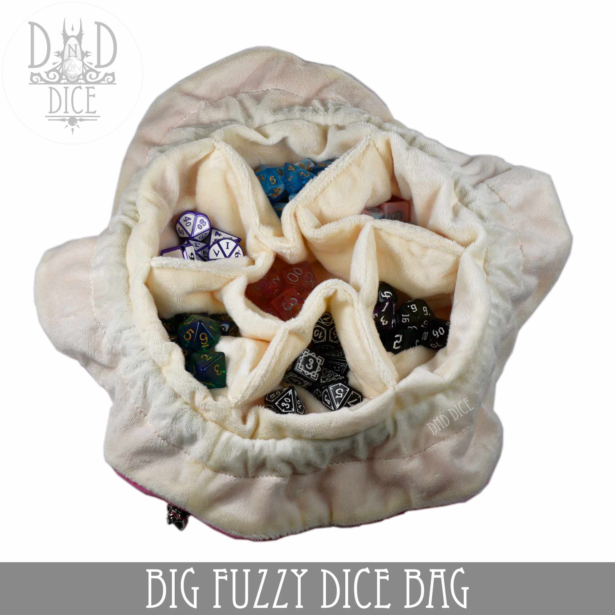 Big Fuzzy Dice Bag (6 Colors)