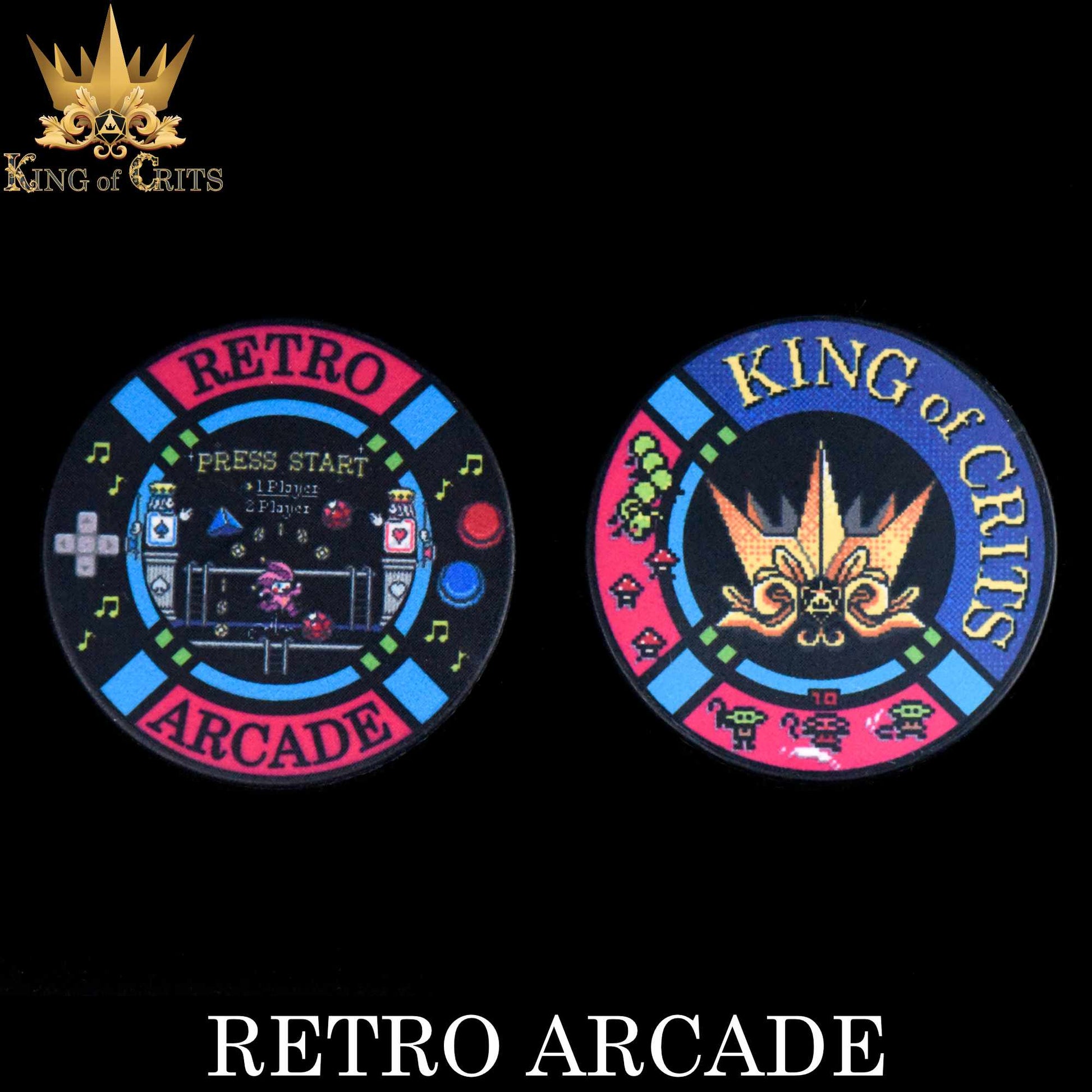 Retro Arcade 11 Dice Set