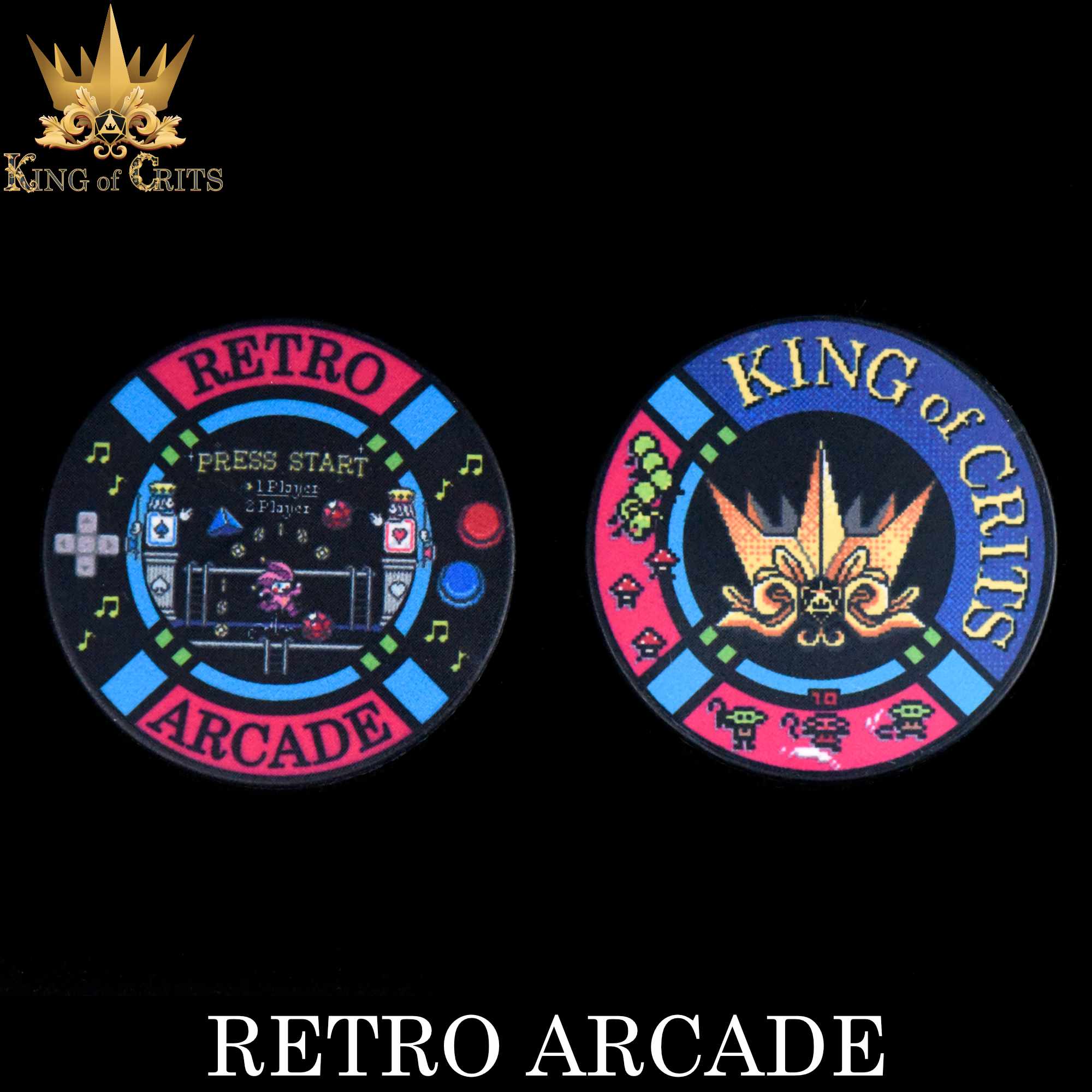 Retro Arcade 11 Dice Set