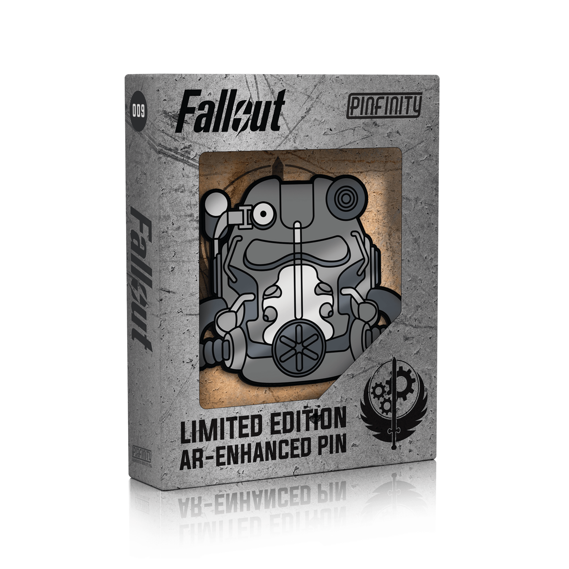 Fallout Brotherhood of Steel Helmet AR Pin
