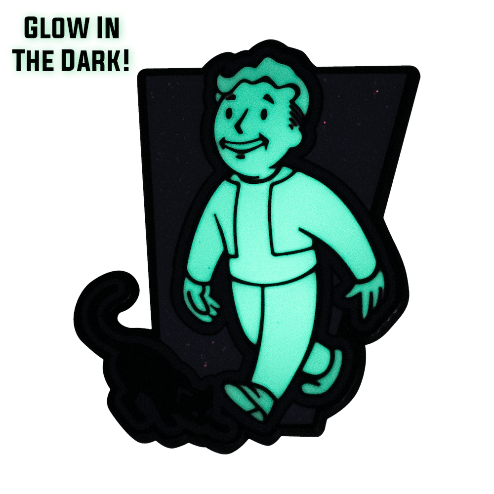 Fallout S.P.E.C.I.A.L. Luck Stats AR Glitter Member's Pin