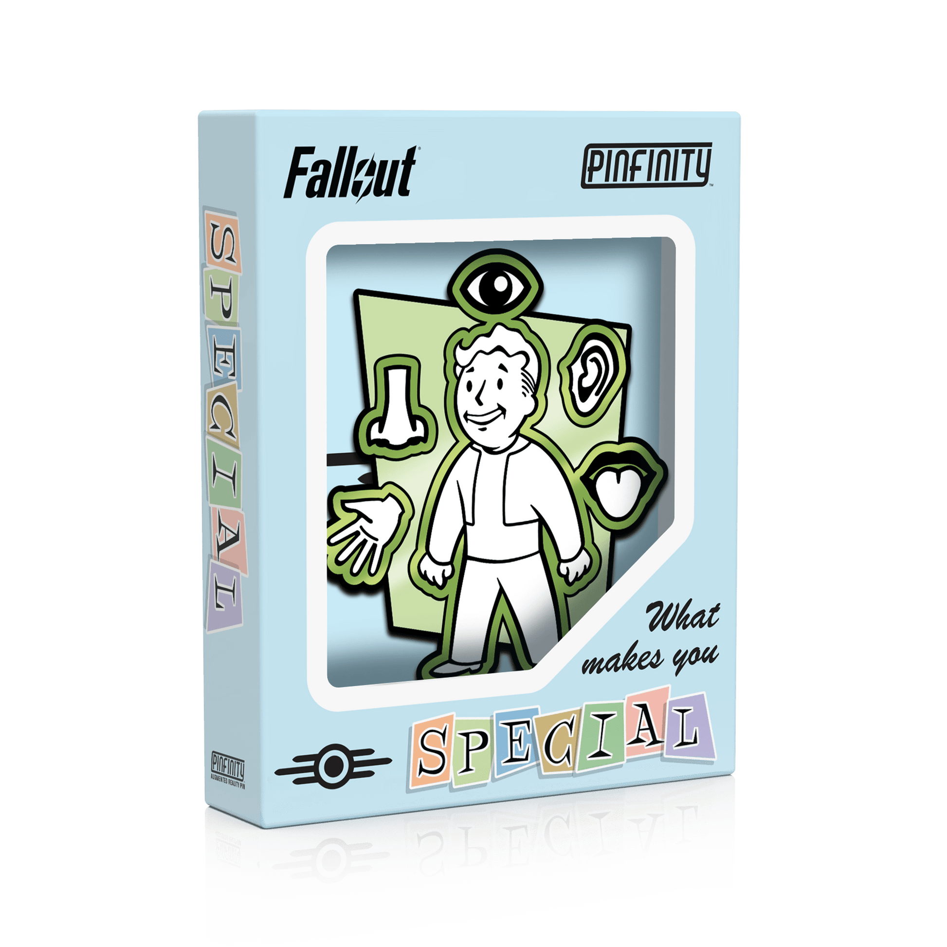 Fallout S.P.E.C.I.A.L. Perception Stats AR Pin