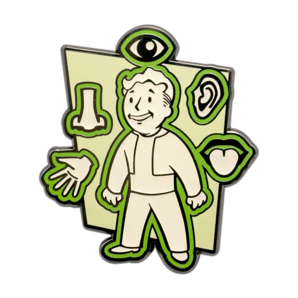 Fallout S.P.E.C.I.A.L. Perception Stats AR Pin