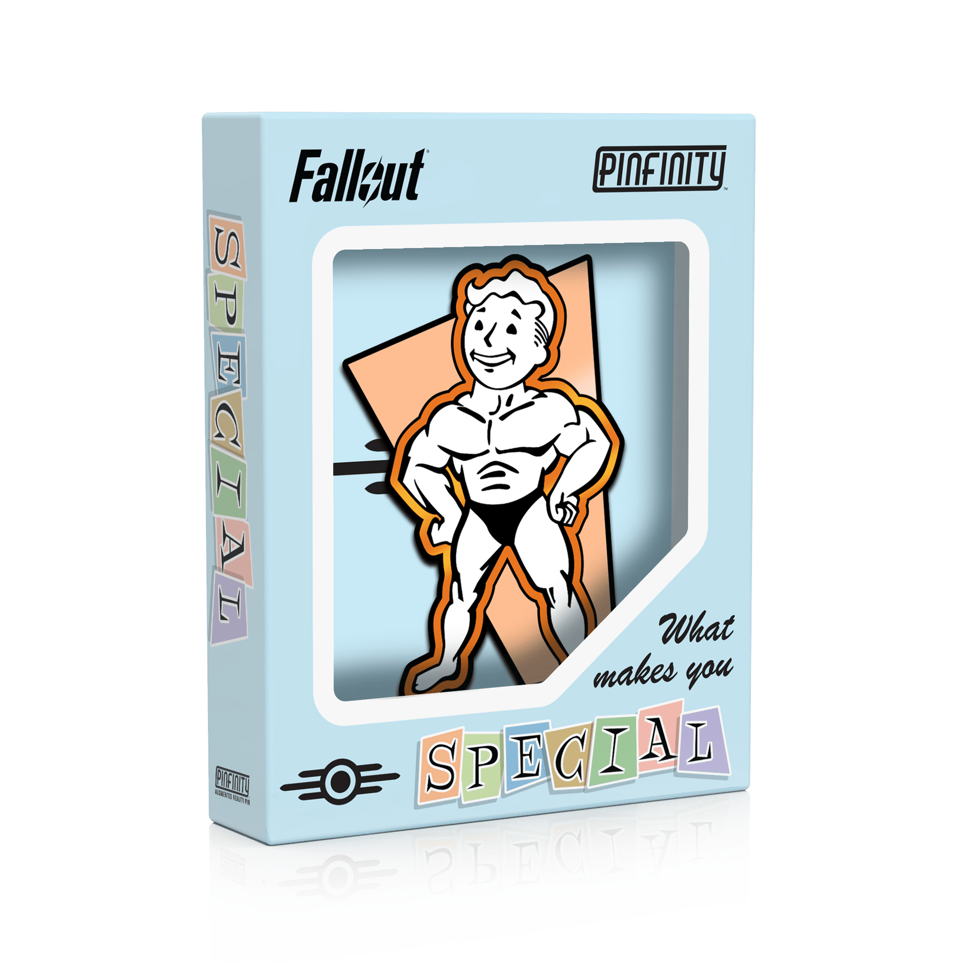 Fallout S.P.E.C.I.A.L. Strength Stats AR Pin