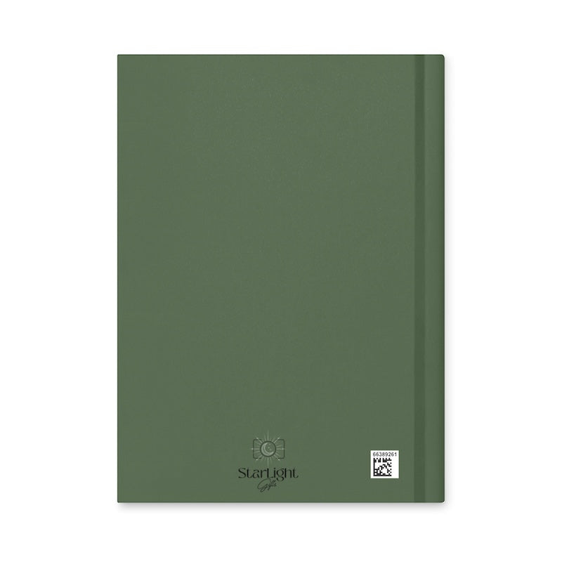 Green notebook with 'Starlight' branding on a white background