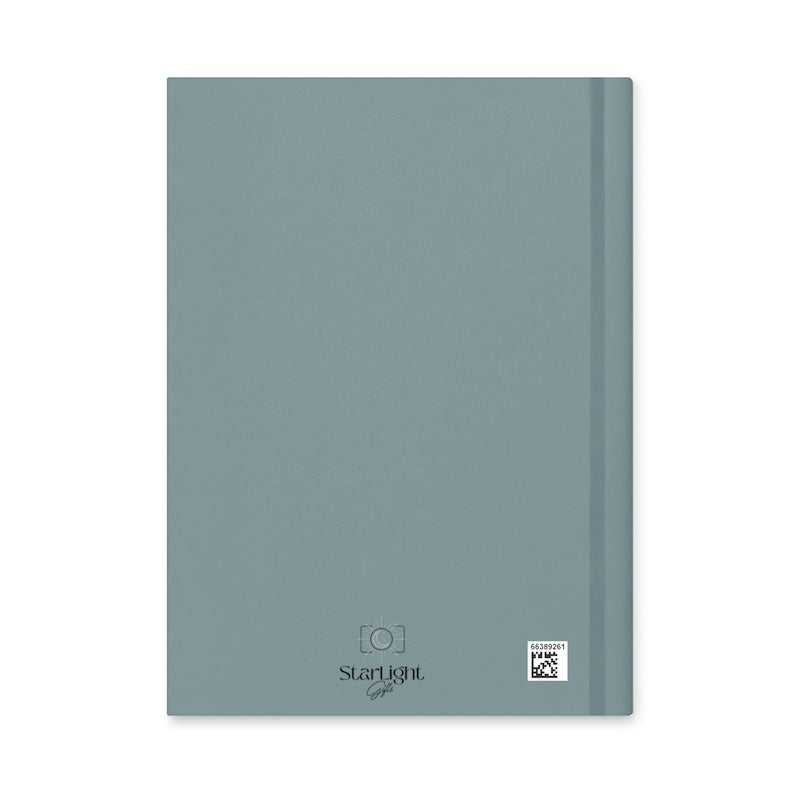 Gray notebook with 'Starlight' branding on a white background